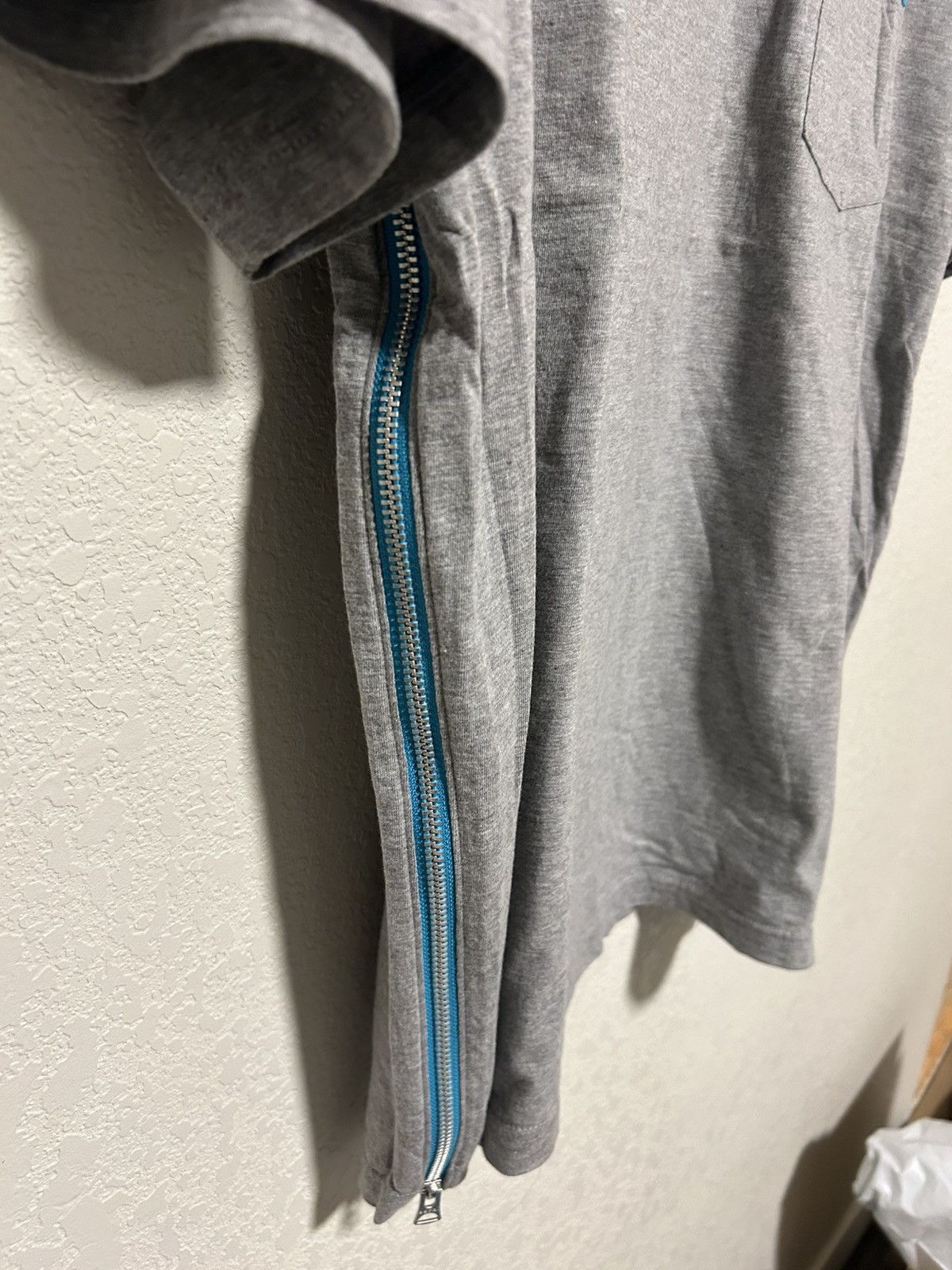 Sacai Sacai Men’s Zip Tee Size US L / EU 52-54 / 3 - 3 Thumbnail