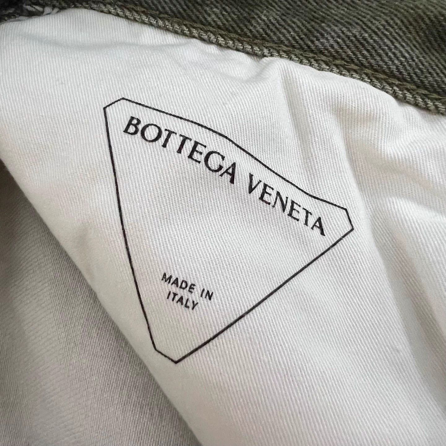 Bottega Veneta BV 25SS Military Green Denim Wide-Leg 46 98 Size US 30 / EU 46 - 3 Thumbnail