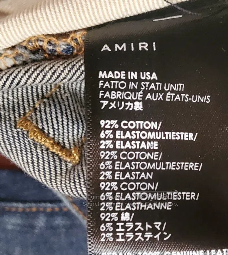 Amiri Amiri jeans Size US 32 / EU 48 - 4 Thumbnail