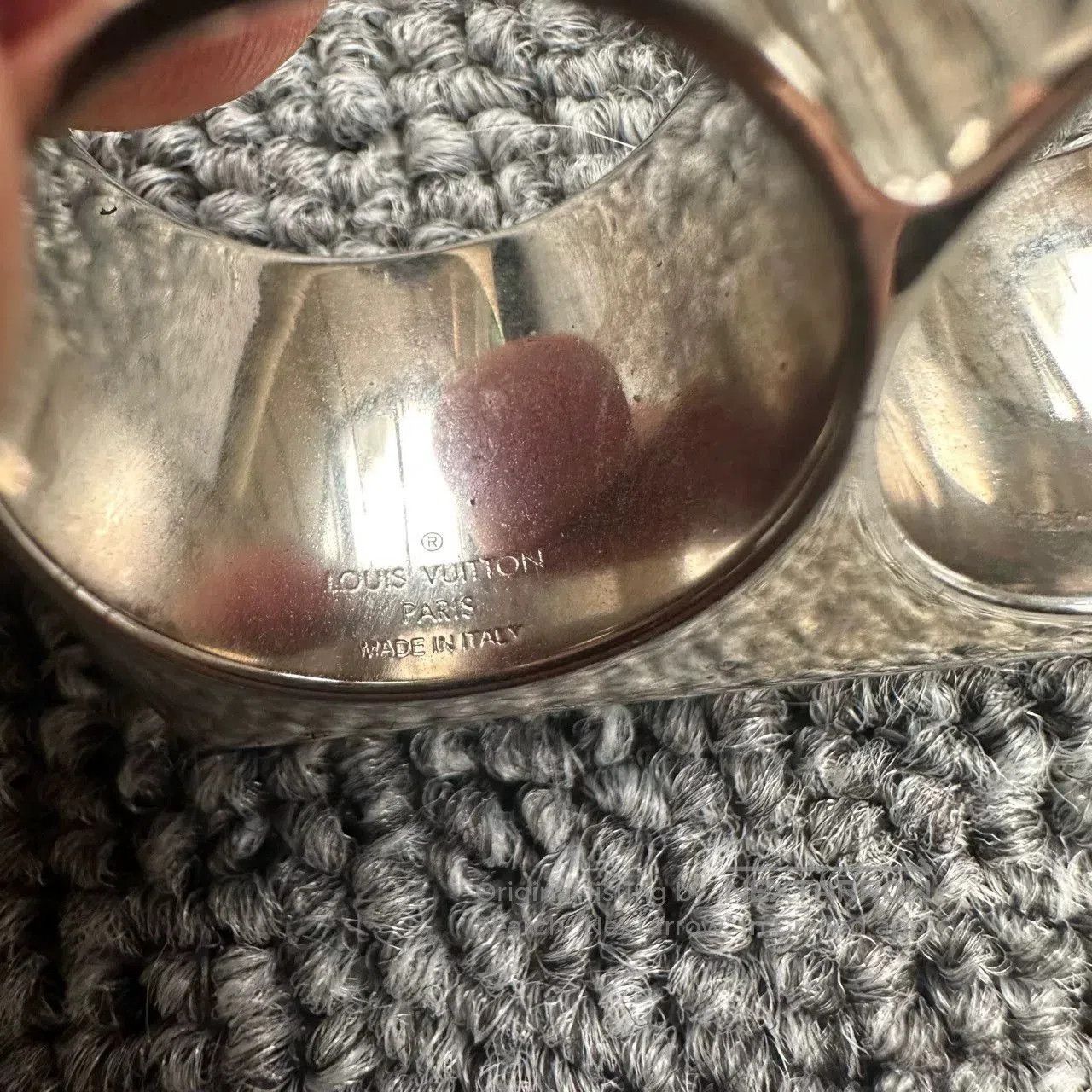 Louis Vuitton Louis Vuitton x Nigo Double Finger Ring. Size ONE SIZE - 4 Thumbnail