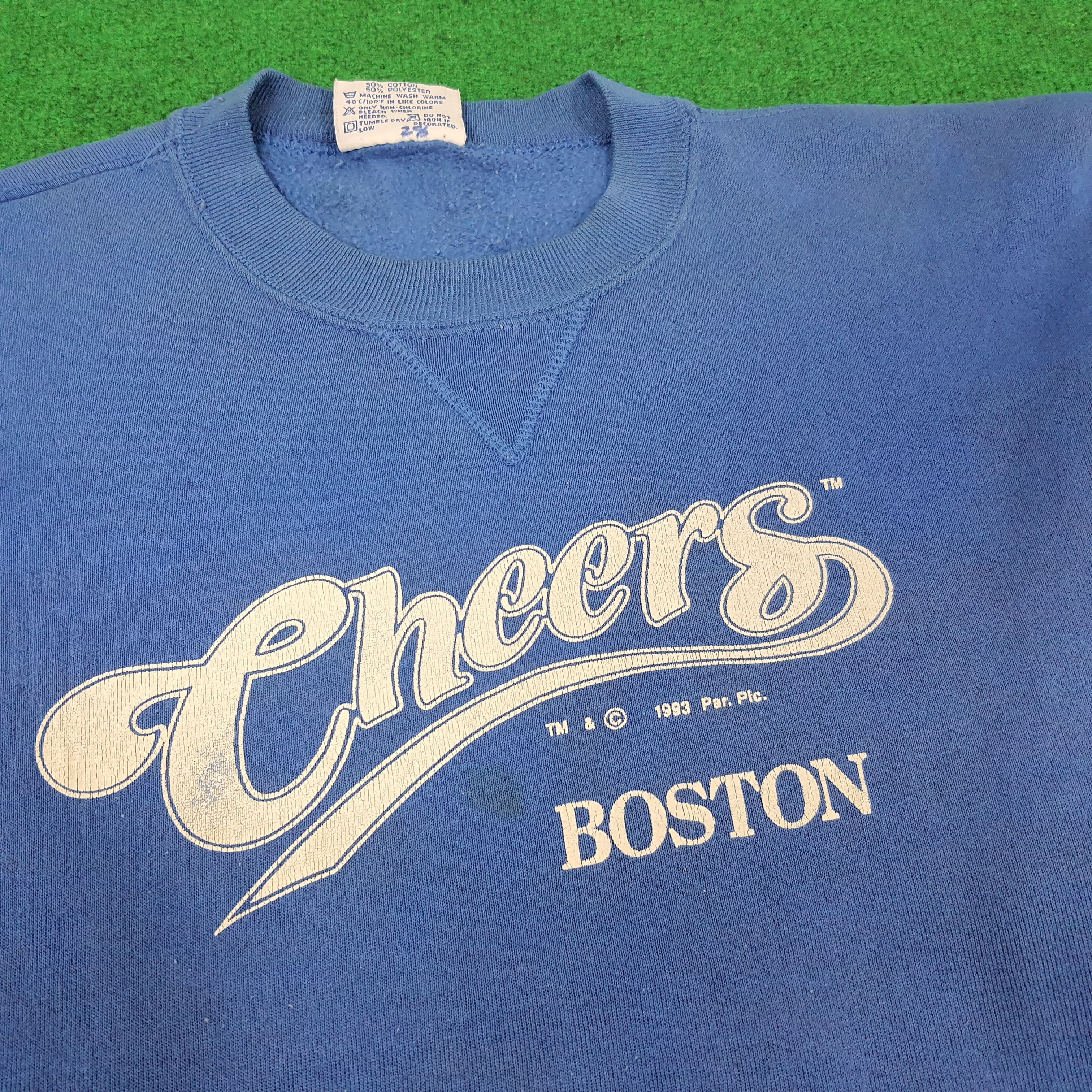 Vintage Vintage Cheers Boston 90s Sweatshirt C237N16 Size US M / EU 48-50 / 2 - 2 Thumbnail