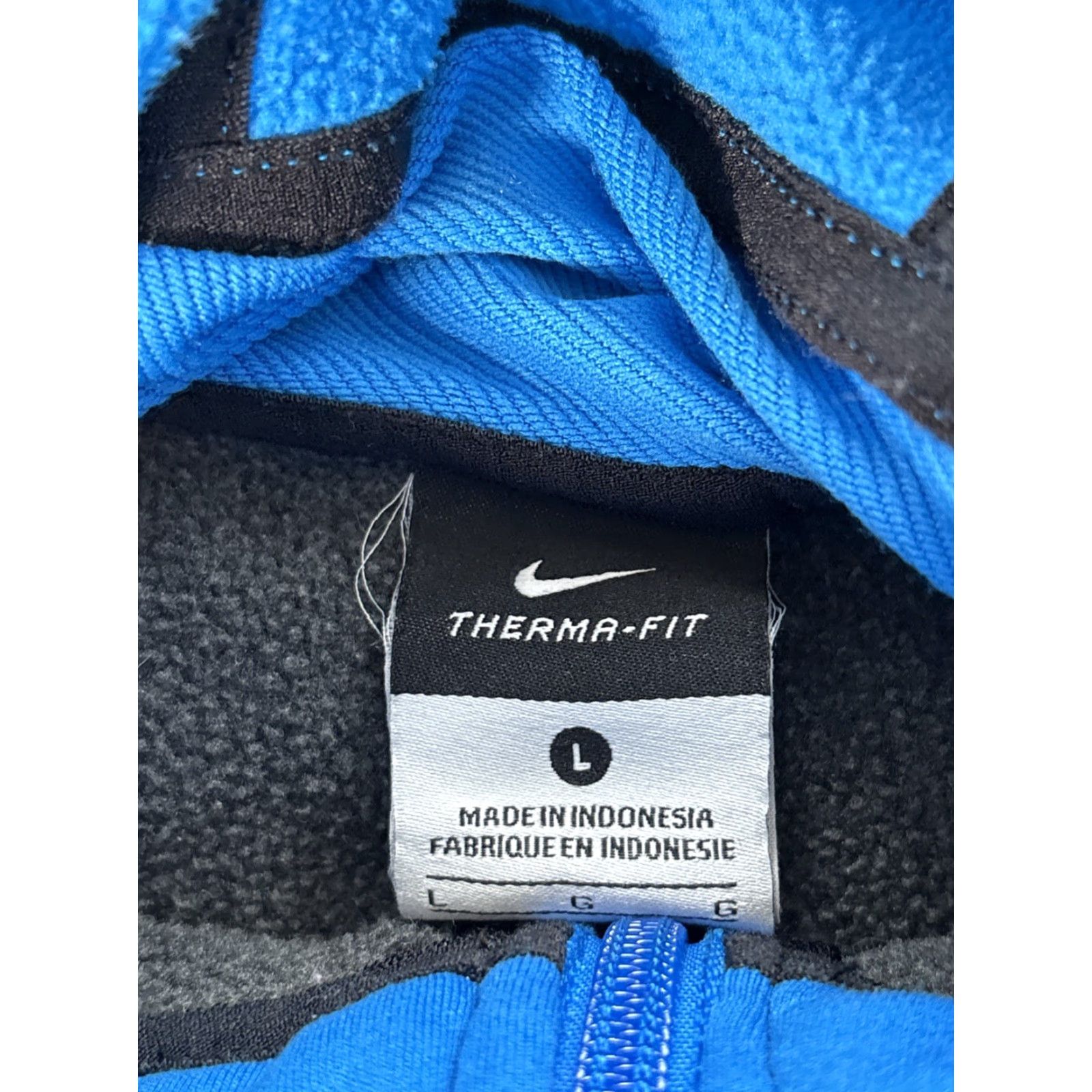 Nike Nike Hoodie Mens Large Lebron James Full Zip Therma-Fit Graphic Fleece Gray L Full Zip Hooded Pockets Mens Size US L / EU 52-54 / 3 - 4 Thumbnail