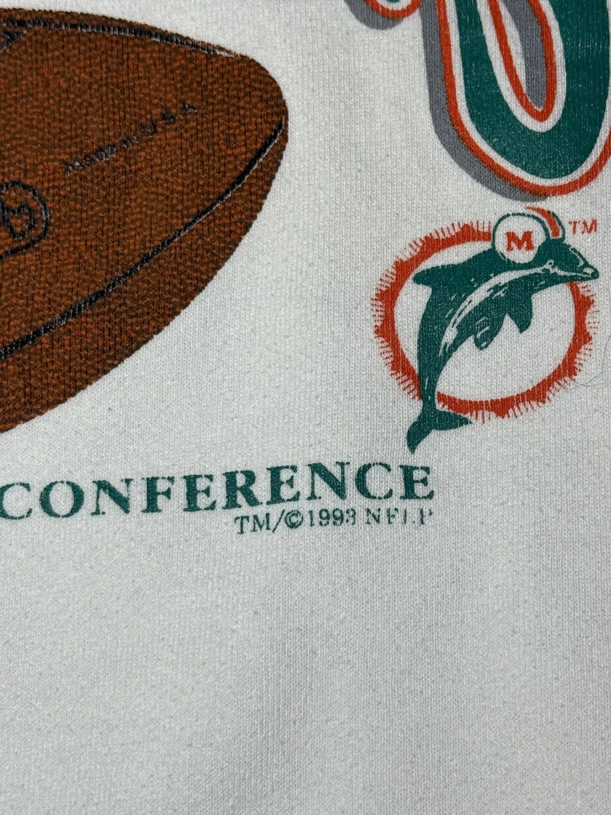 Russell Athletic Vintage 90s Miami Dolphins Russell Athletic XL Sweatshirt Size US XL / EU 56 / 4 - 3 Thumbnail