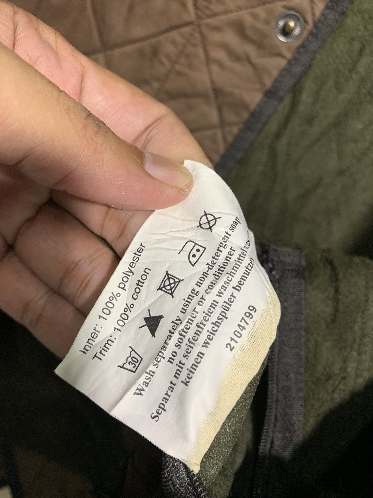 Barbour 🔥BARBOUR BARNES POLARQUILT JACKETS Size US XL / EU 56 / 4 - 12 Thumbnail