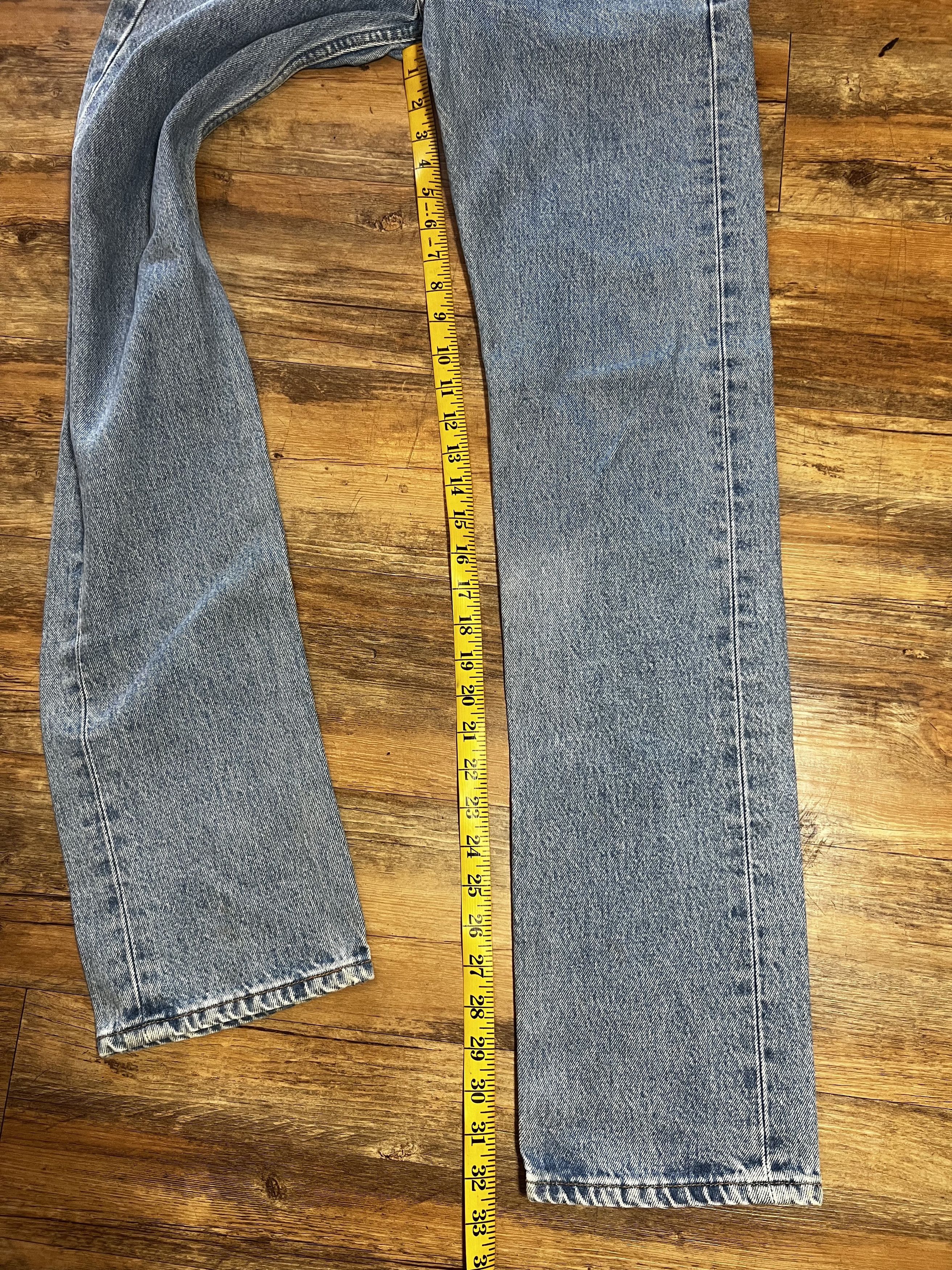 Levi's × Levi's Vintage Clothing × Vintage Vintage 501 Levi's Denim Blue Jean Pants Size US 29 - 6 Thumbnail