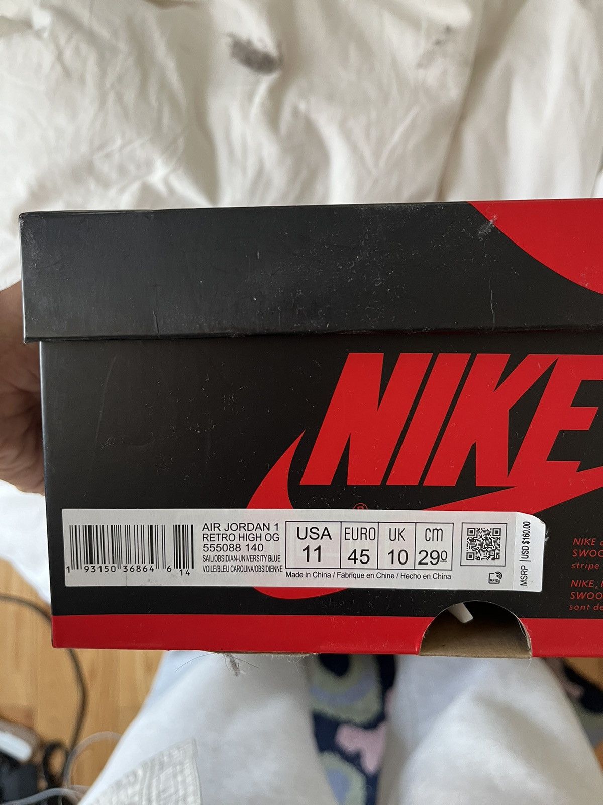 Jordan Brand Air Jordan 1 Retro High OG Size US 11 / EU 44 - 3 Thumbnail