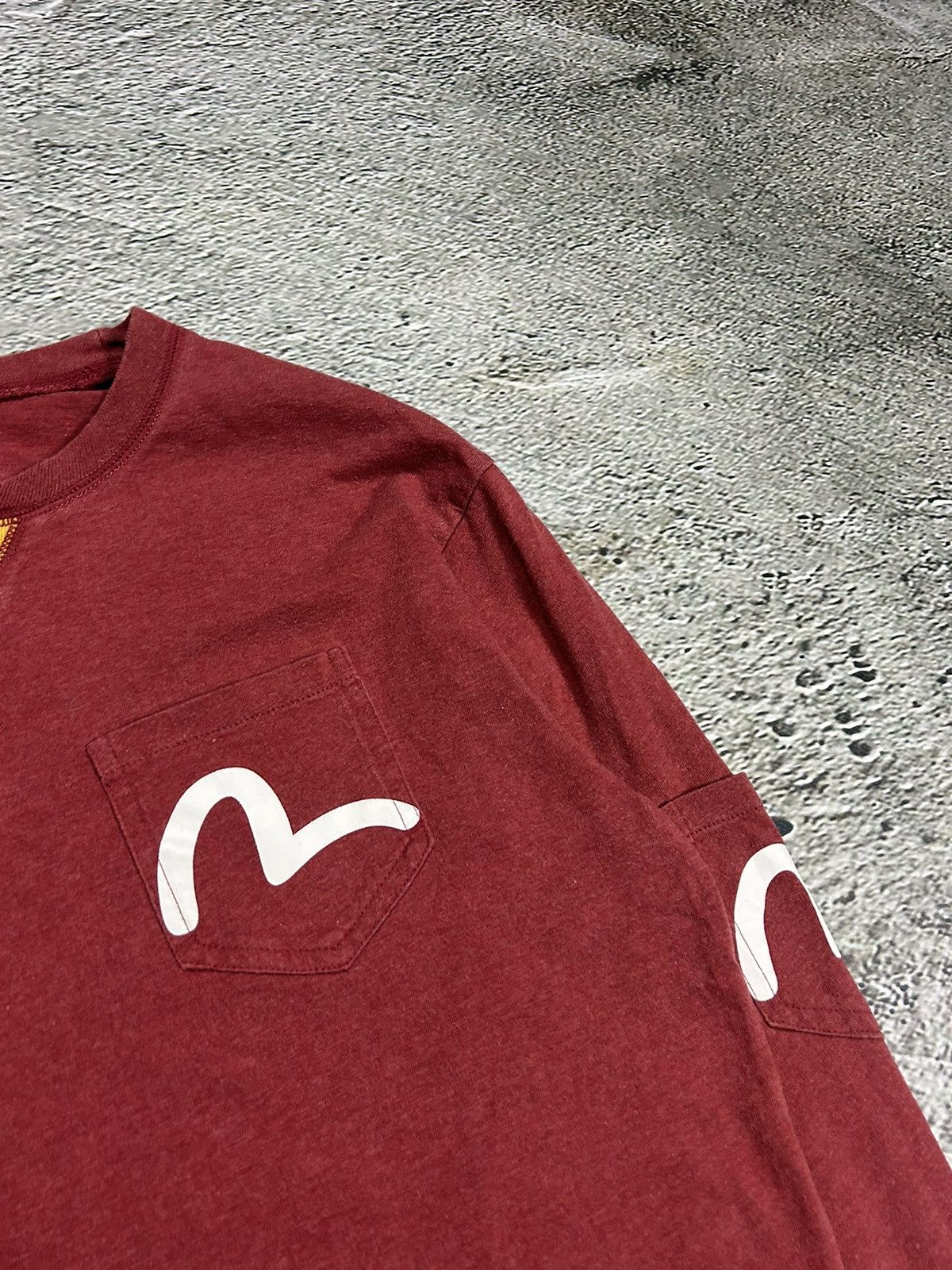 Evisu Evisu vintage multi pocket long sleeve seagull red Size US L / EU 52-54 / 3 - 4 Thumbnail