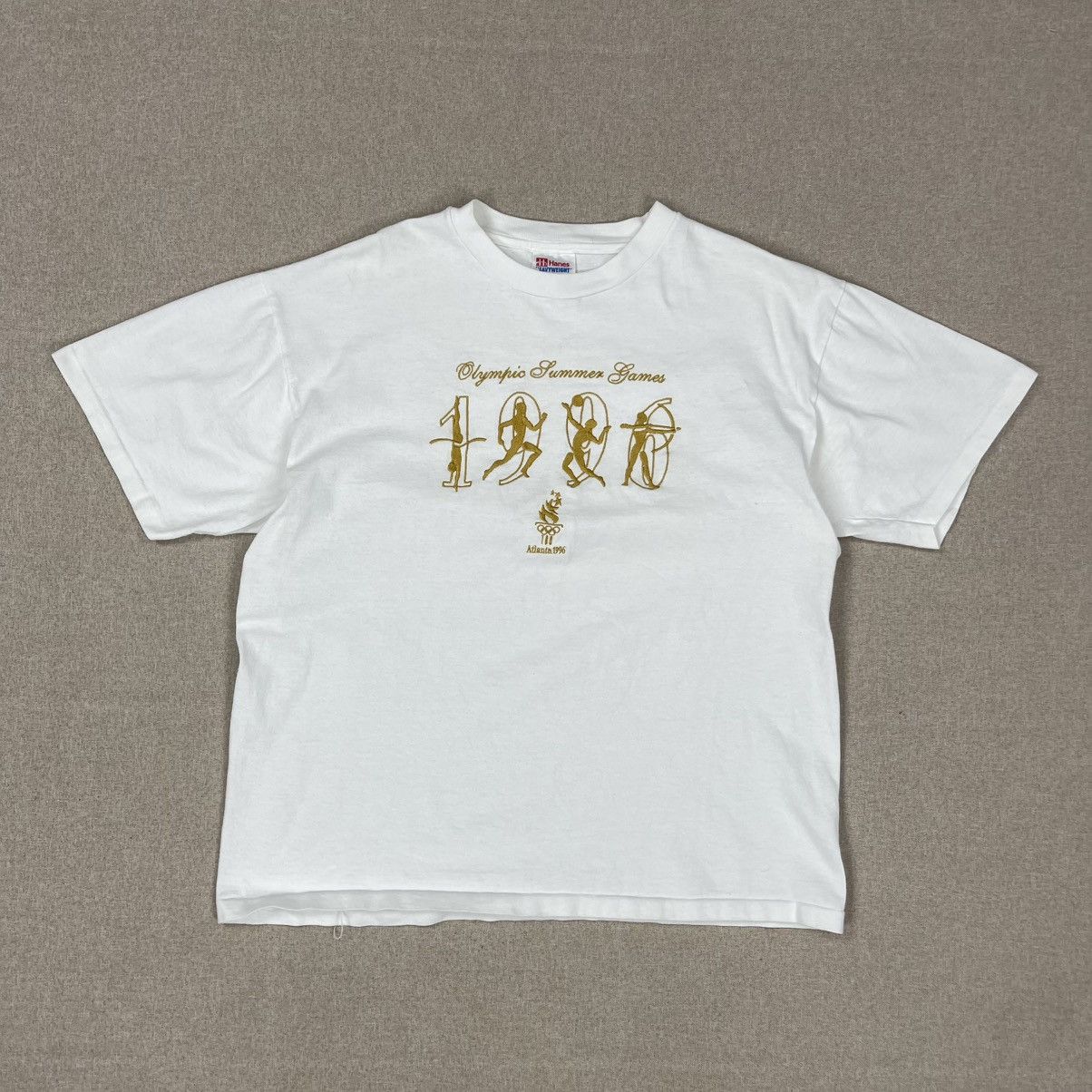 1996 ATLANTA OLYMPICS VINTAGE TEE T-SHIRT HANES