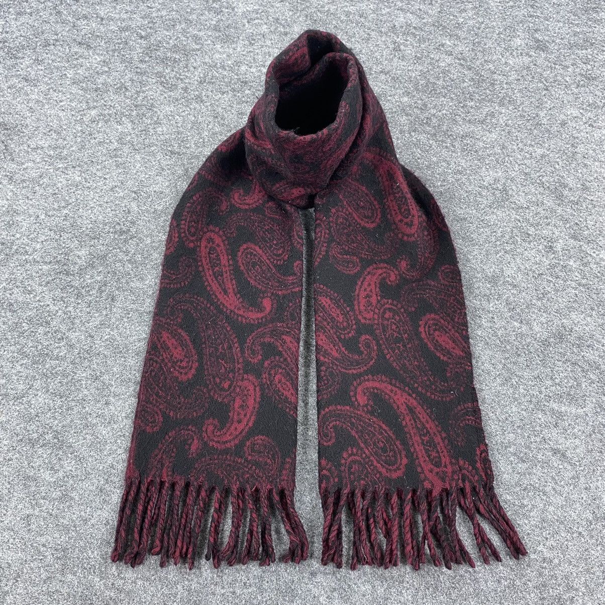 Other × Vintage Paisley Design Scarf # Muffler # Neckwear # D192 Size ONE SIZE - 1 Thumbnail
