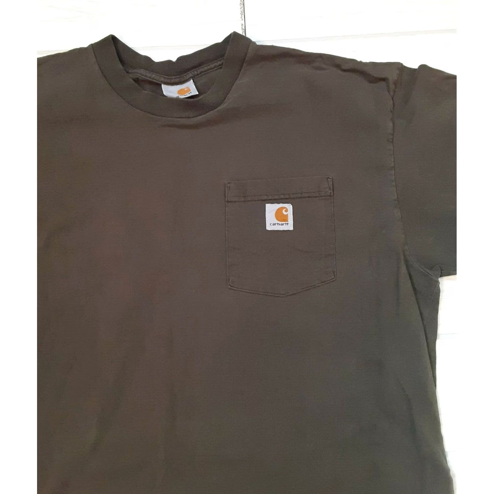 Carhartt VINTAGE Carhartt Shirt Green Adult Large pocket rugged 90s Mens Size US L / EU 52-54 / 3 - 5 Thumbnail