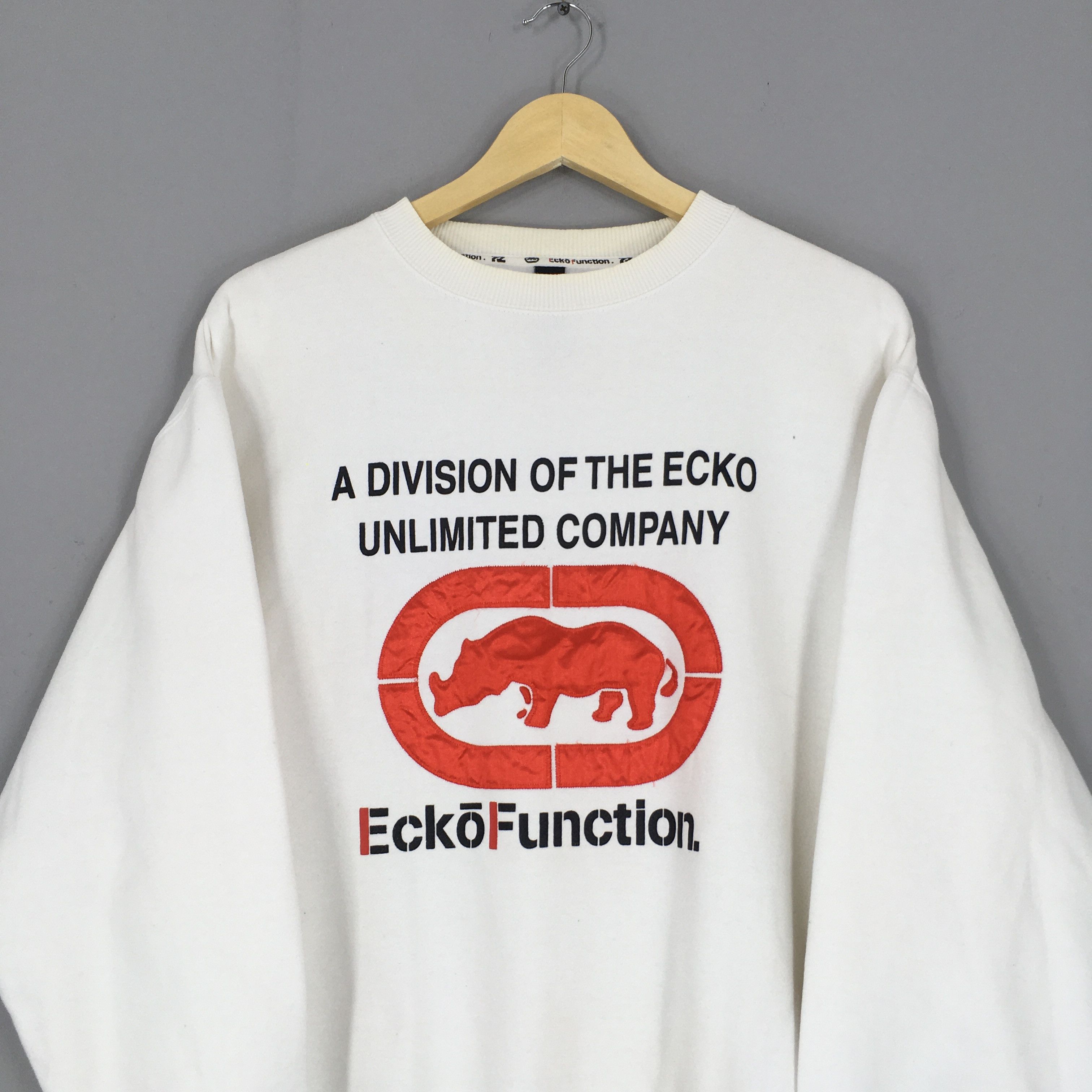 Ecko Unltd. × Rugby Ralph Lauren Vintage Ecko Function Unlimited Sweatshirt Medium Size US M / EU 48-50 / 2 - 2 Thumbnail