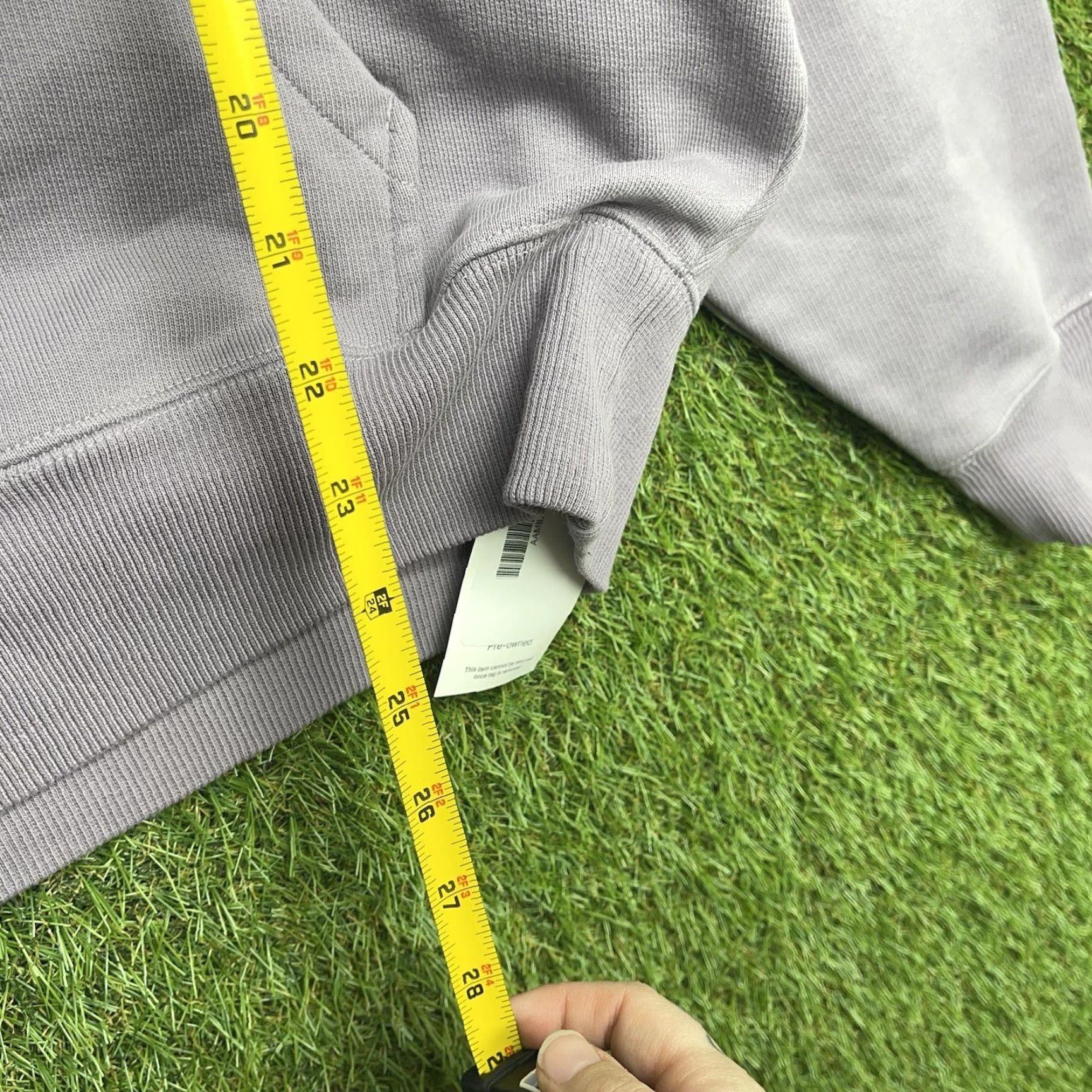Vintage AMI Hoodie Mens Large Lavender Loose Thick Designer Paris Alexandre Mattiussi Size US L / EU 52-54 / 3 - 4 Thumbnail