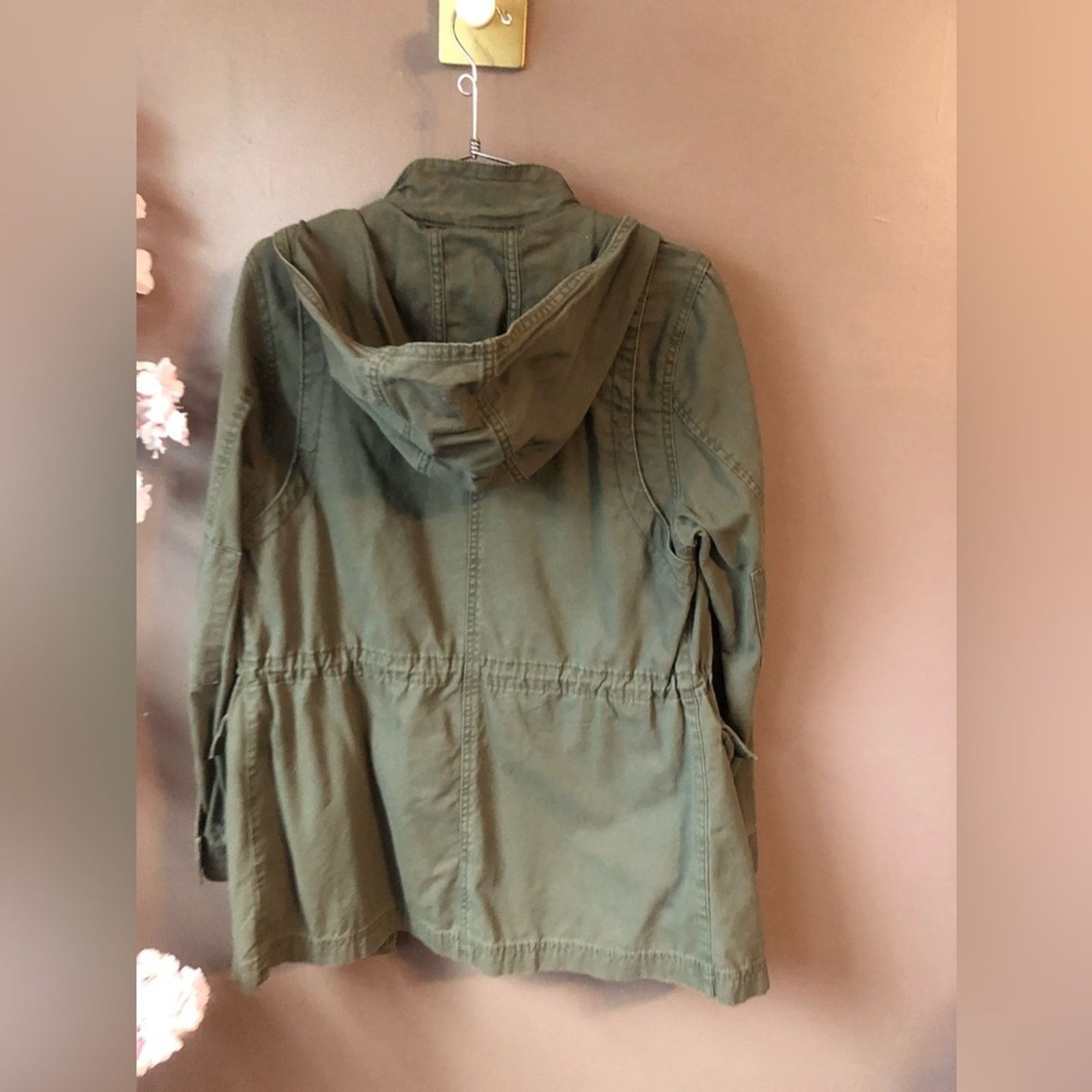 UNIVERSAL PRODUCTS. Cargo Army Utility Jacket in green. Size M / US 6-8 / IT 42-44 - 7 Thumbnail