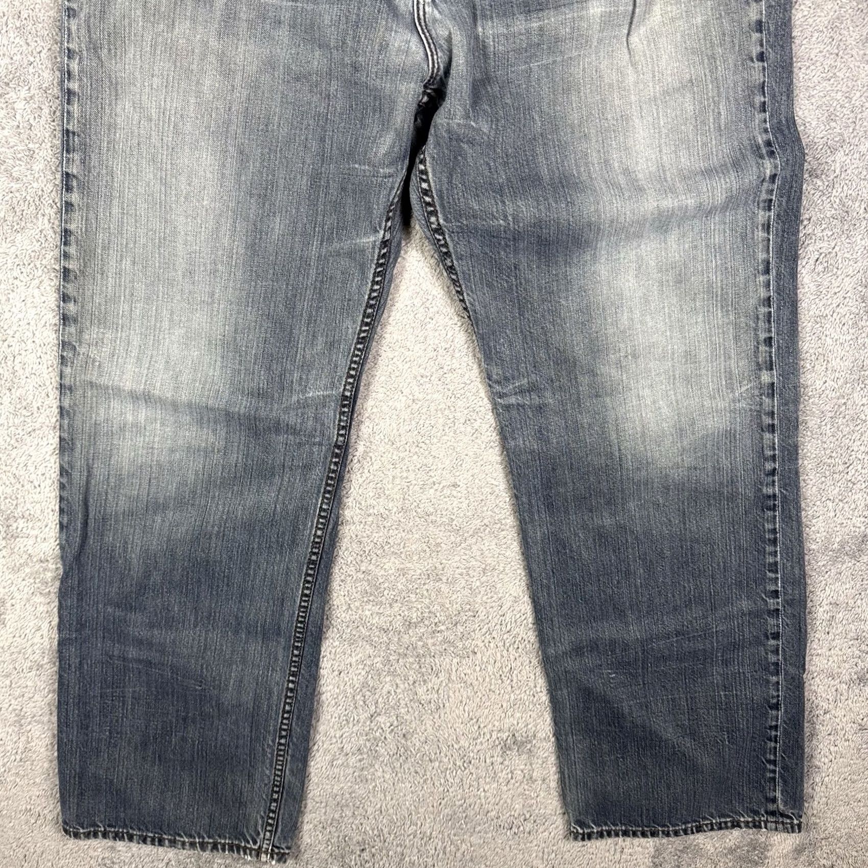Vintage BKE Jeans Mens 38x34 Seth Bootcut Button Fly Whisker Cowboy Baggy Y2K Grunge Jeans Size US 38 / EU 54 - 3 Thumbnail