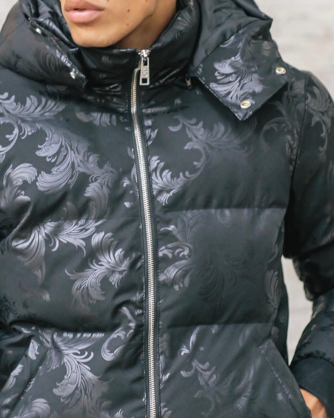 Criminal damage puffer jacket on sale