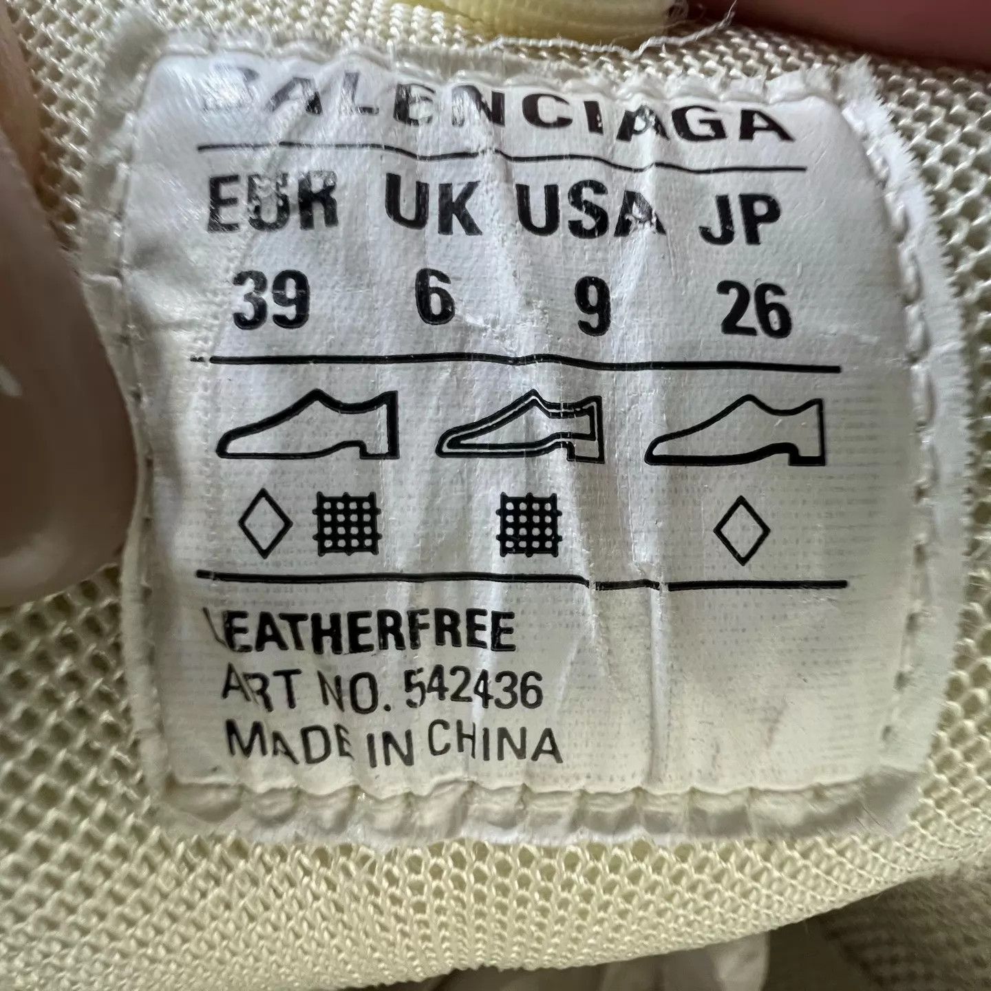 Balenciaga Balenciaga Track Beige Sneakers Size 39 Size US 8.5 / EU 41-42 - 7 Thumbnail