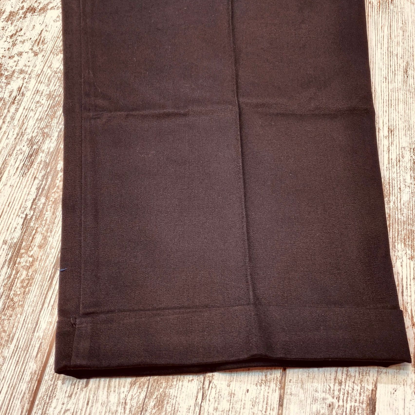 Lands' End Lands' End Chino Pants Mens 52x29 Black Traditional Fit Pleated NEW 7555 Size US 36 / EU 52 - 4 Thumbnail
