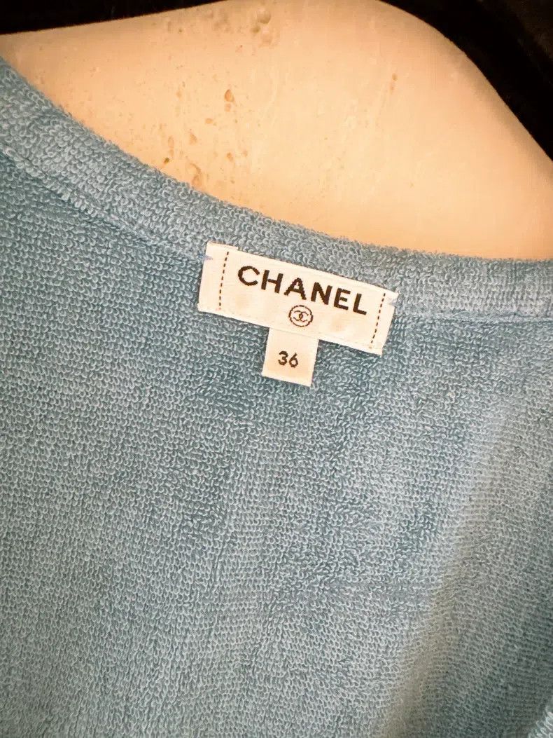 Chanel Chanel 20M denim blue towel dress Size XS / US 0-2 / IT 36-38 - 7 Thumbnail