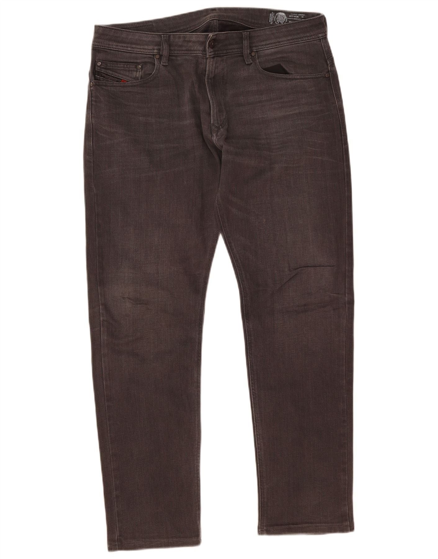 Diesel Mens Slim Jeans W34 L30 Grey Cotton Size US 34 / EU 50 - 1 Thumbnail