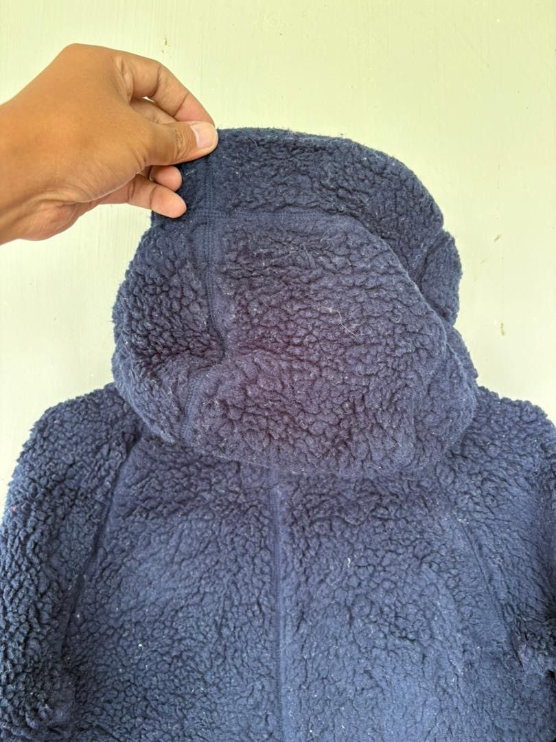 Helly Hansen Vtg Helly hansen Sherpa Fleece Jacket With Hoodies Design Size US S / EU 44-46 / 1 - 12 Thumbnail