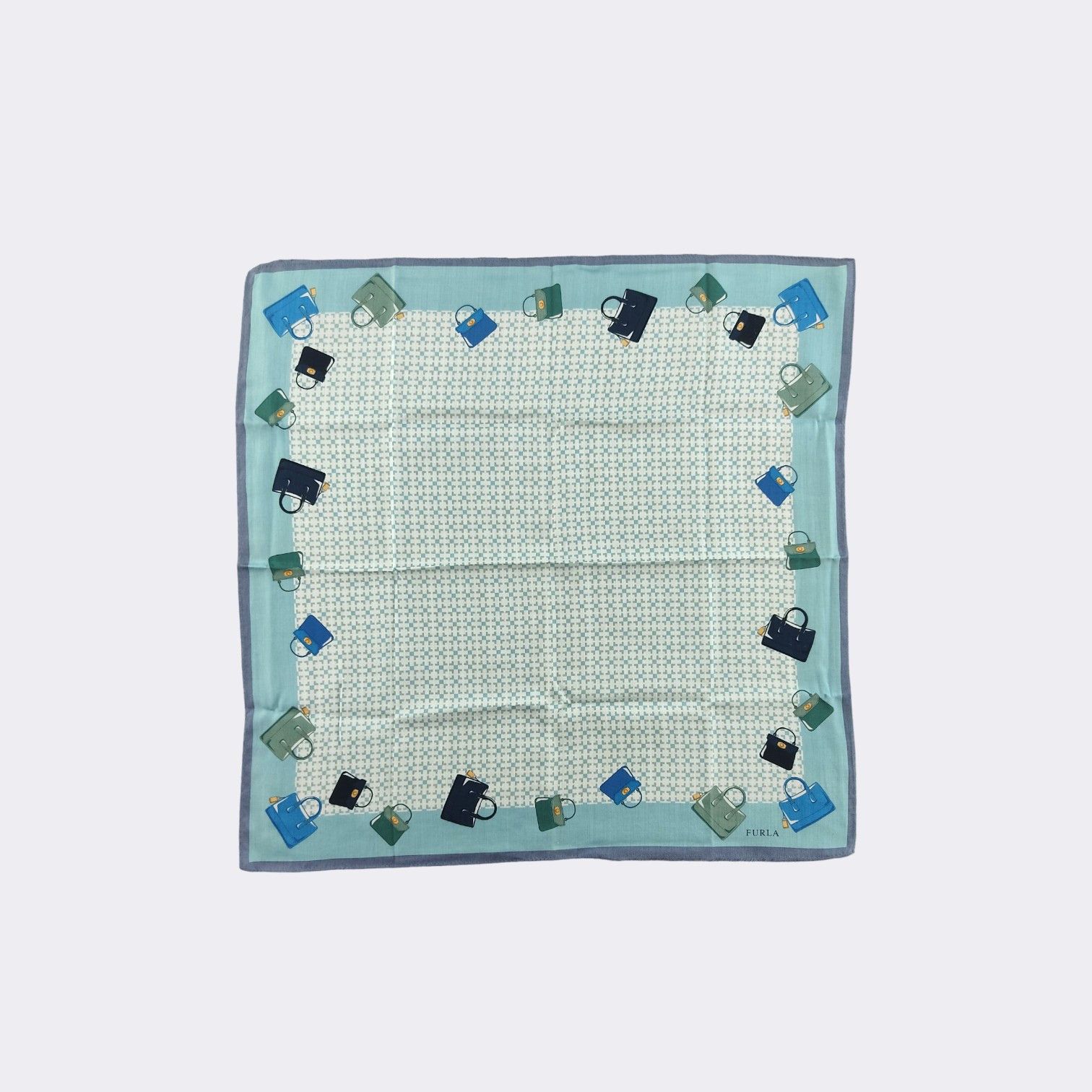 Furla Vintage Furla Handkerchief Neckerchief Bandana H374E Size ONE SIZE - 2 Thumbnail