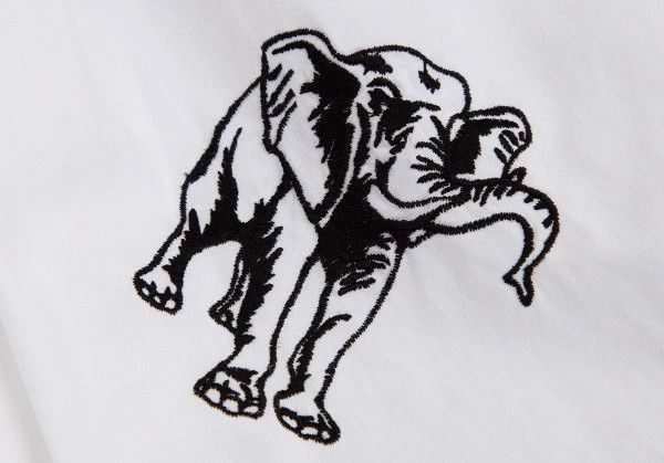 Comme des Garcons comme des garcons | 1980s animal embroidered round neck lin Size US M / EU 48-50 / 2 - 4 Thumbnail