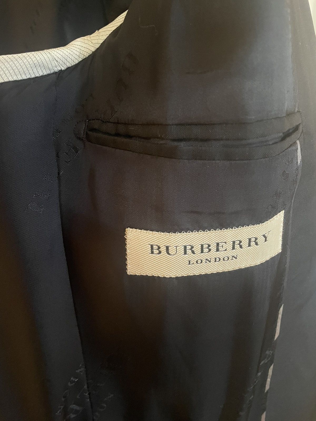 Burberry Black Virgin Wool Blazer (50R) Size 40R - 3 Thumbnail