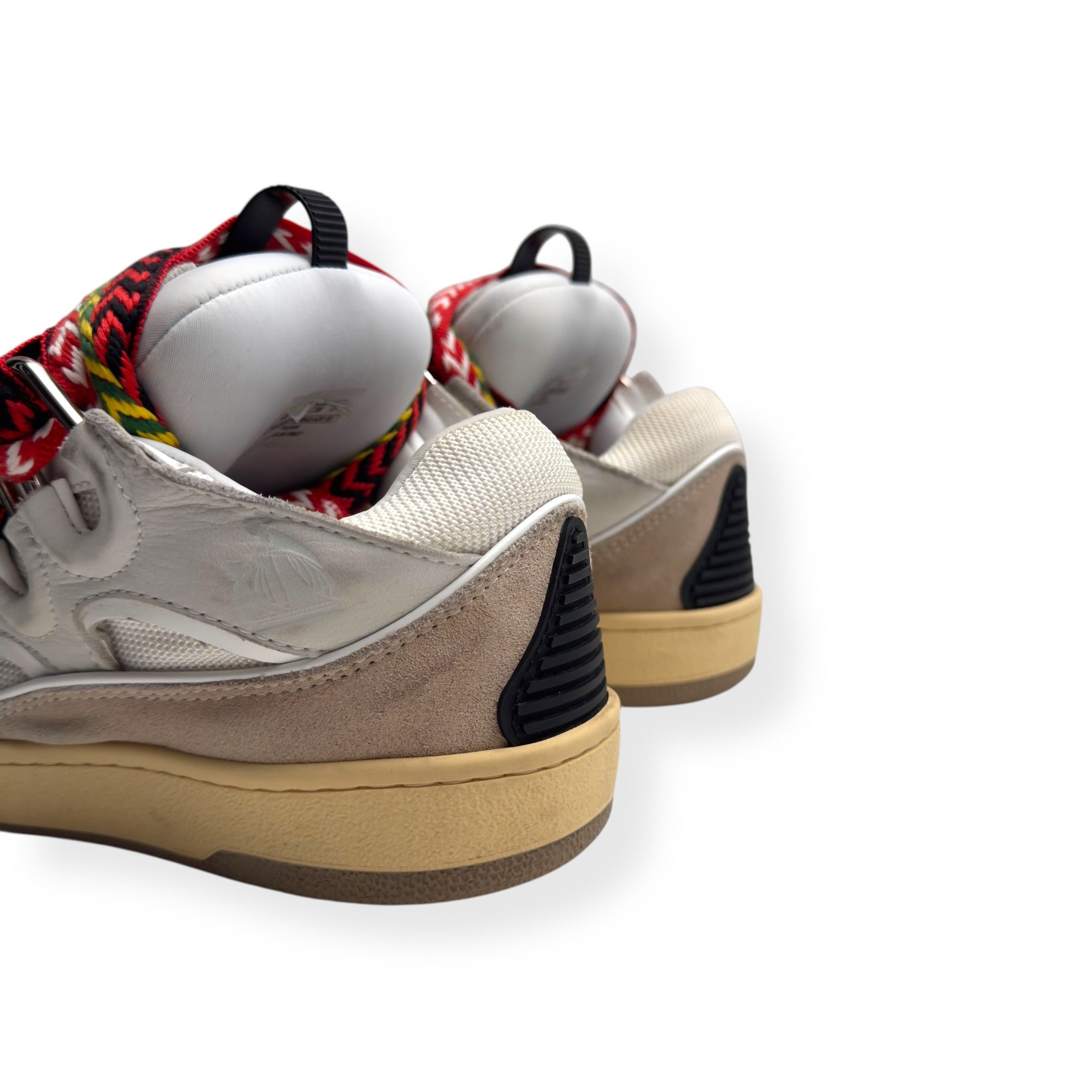 Lanvin LANVIN CURB SNEAKER WHITE / MULTICOLOURED 40 / UK6 Size US 7 / EU 40 - 8 Thumbnail