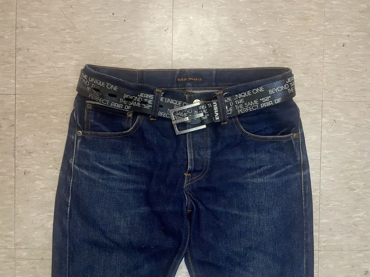 Evisu Evisu genes leather belt Size 30 - 3 Thumbnail