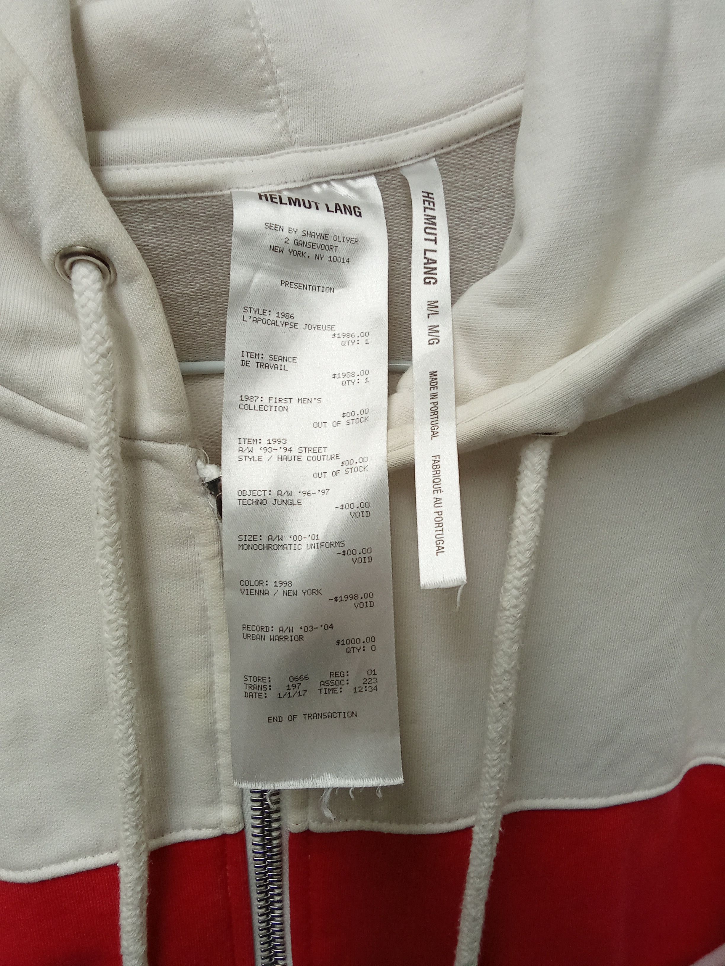 Helmut Lang HelmutLang Zip Up hoodie Size US M / EU 48-50 / 2 - 4 Thumbnail
