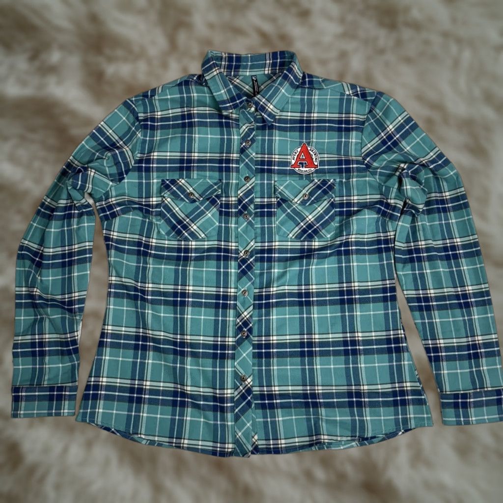 Vintage KÜHL Green Plaid Embroidered Shirt Long Sleeve Pockets XL Women’s Button-Up Size XL / US 12-14 / IT 48-50 - 1 Thumbnail