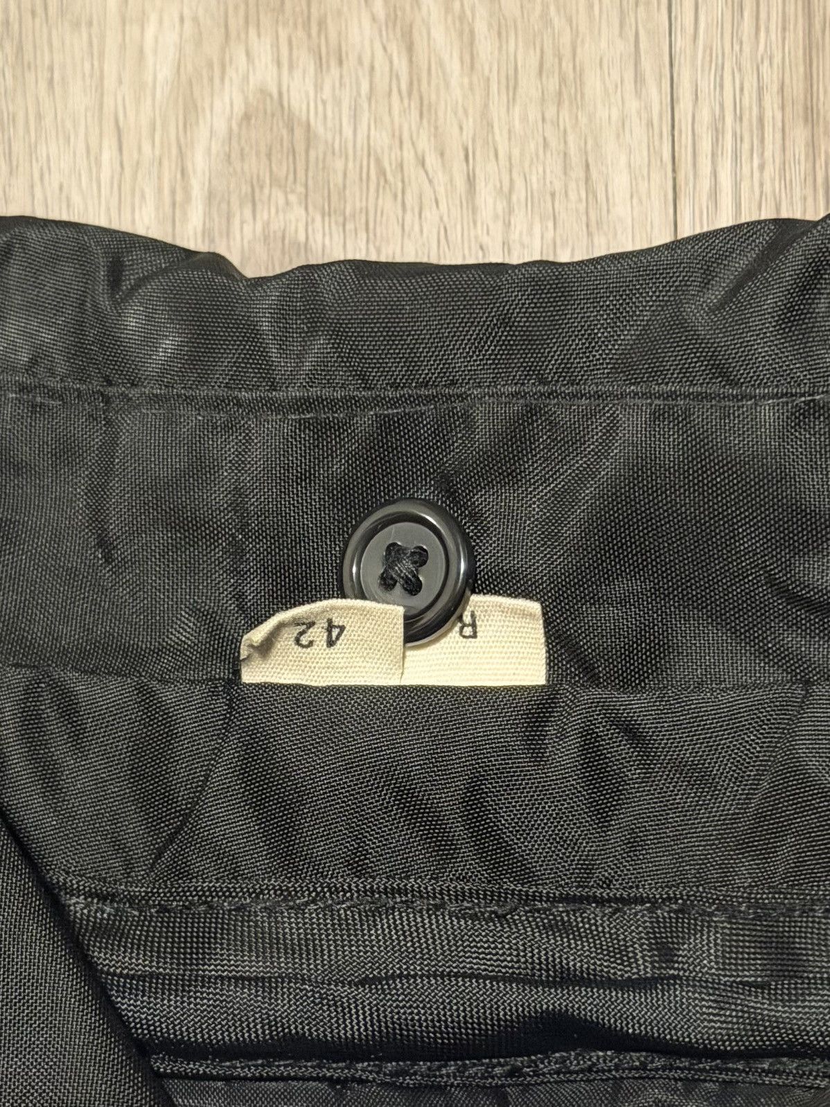 Vintage Vintage Black Nylon Military Jacket Size US L / EU 52-54 / 3 - 5 Thumbnail