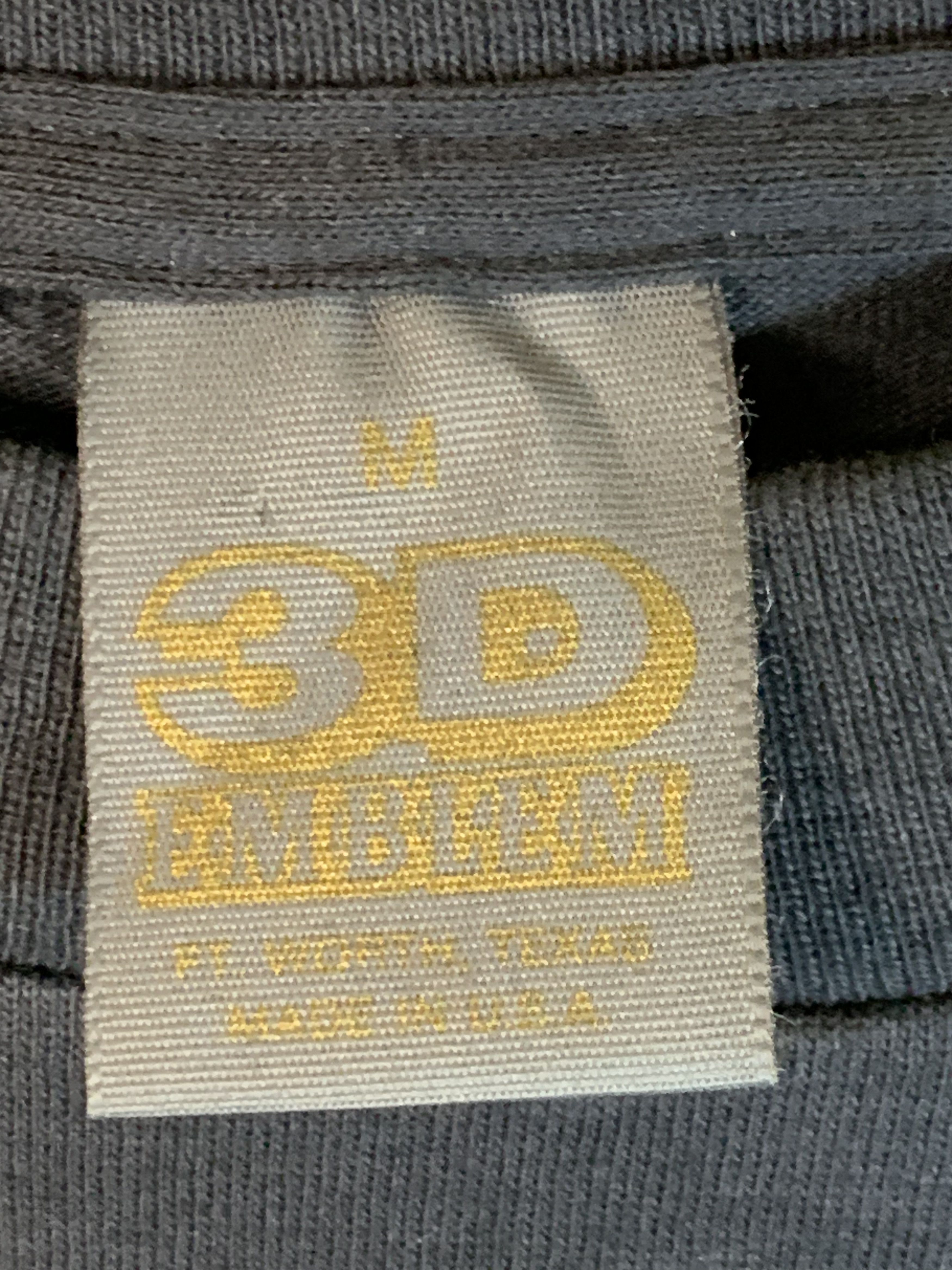 Harley Davidson RARE Vintage 80s 3D Emblem Harley Davidson Oceanside T-Shirt Size US M / EU 48-50 / 2 - 11 Thumbnail