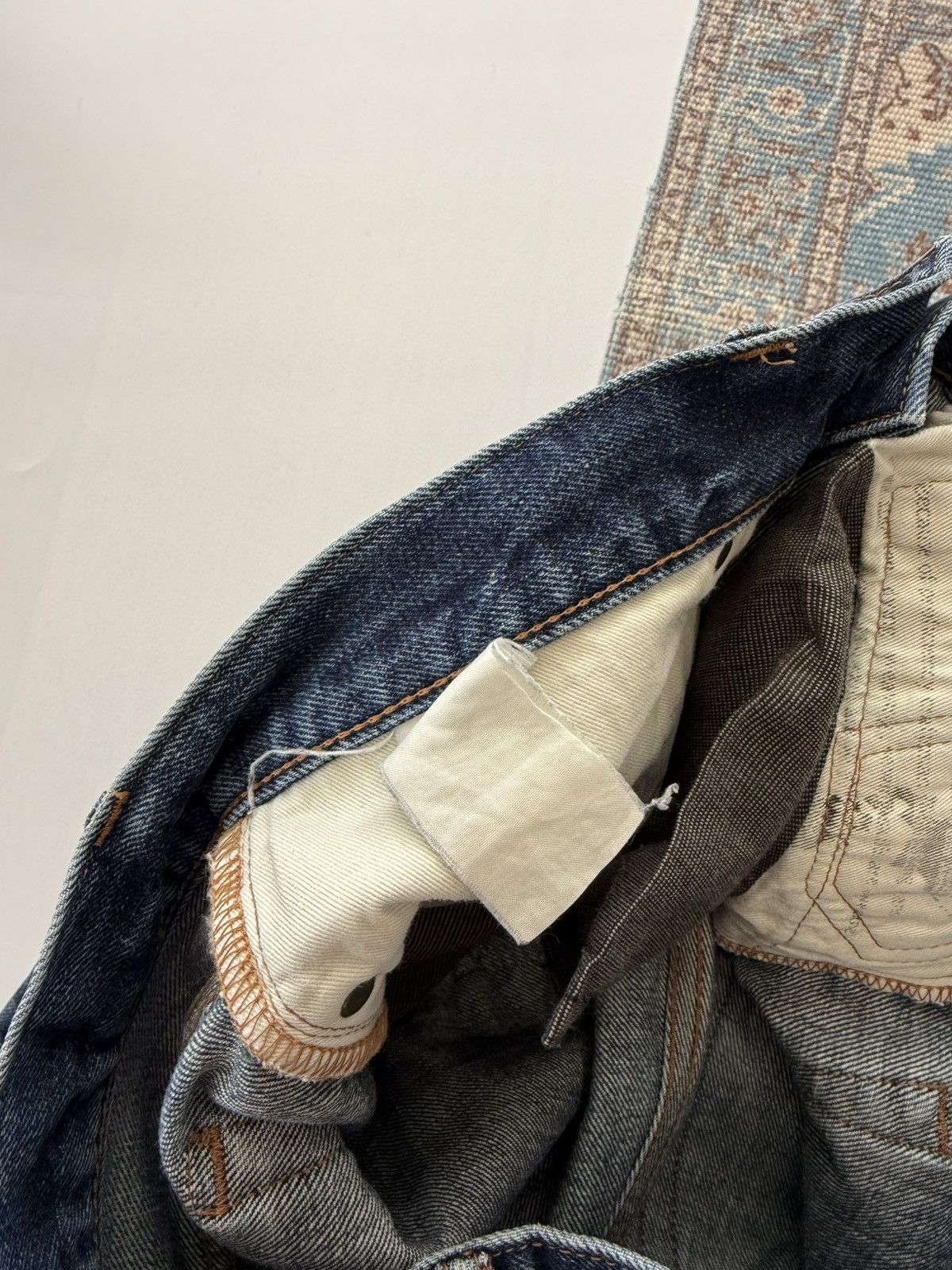 Japan Blue Japan 🇯🇵 Blue Cote d’Ivoire Cotton Selvedge Jeans Denim Pants Size US 32 / EU 48 - 12 Thumbnail