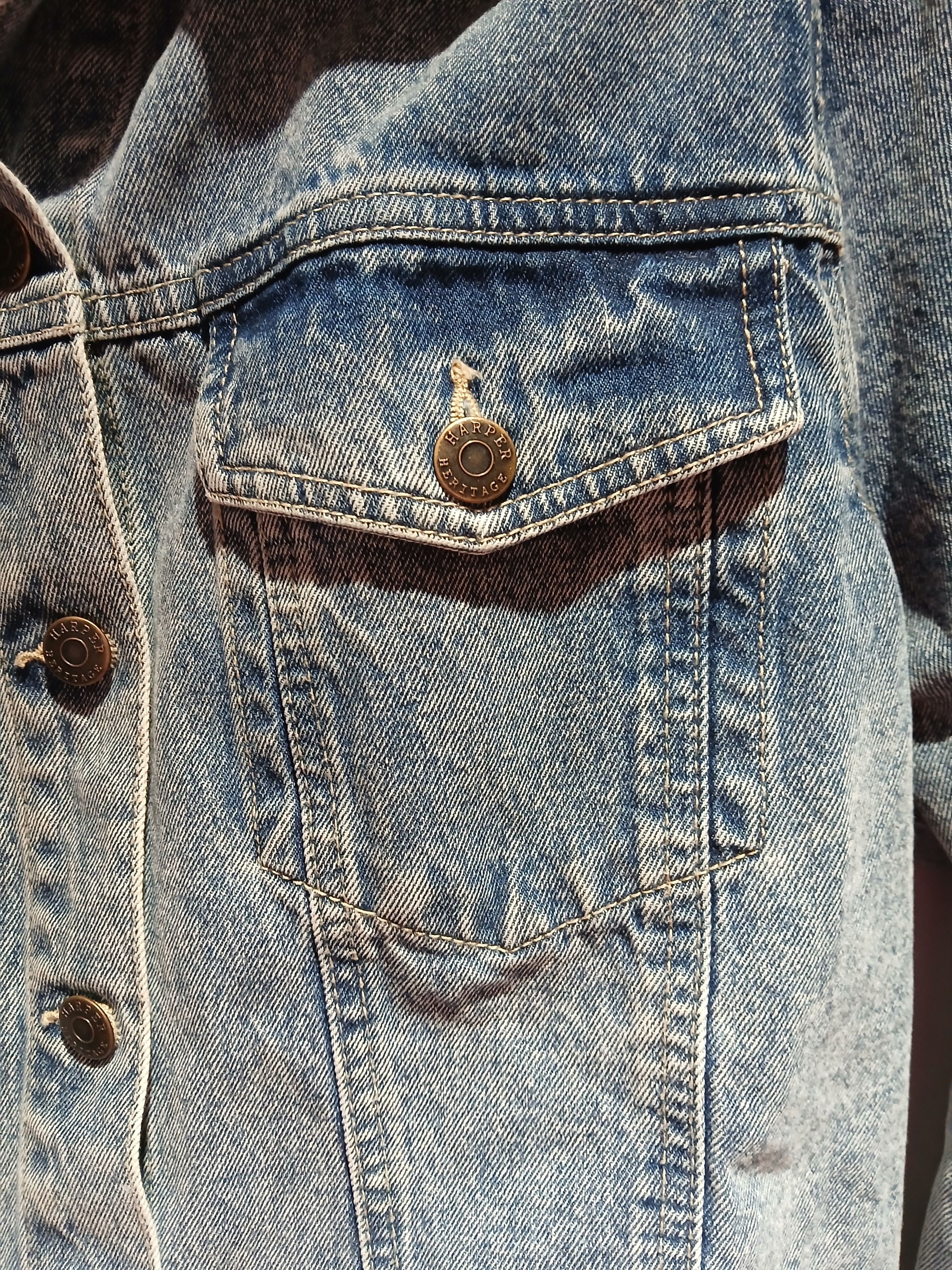 Other Harper Heritage woman's denim jacket Size L / US 10 / IT 46 - 2 Thumbnail