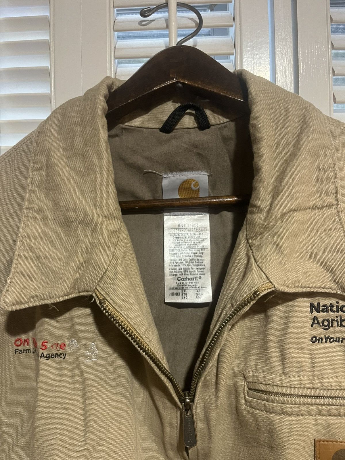 Carhartt Spring Brown Hamilton Carhartt Jacket / XXL Size US XXL / EU 58 / 5 - 4 Thumbnail