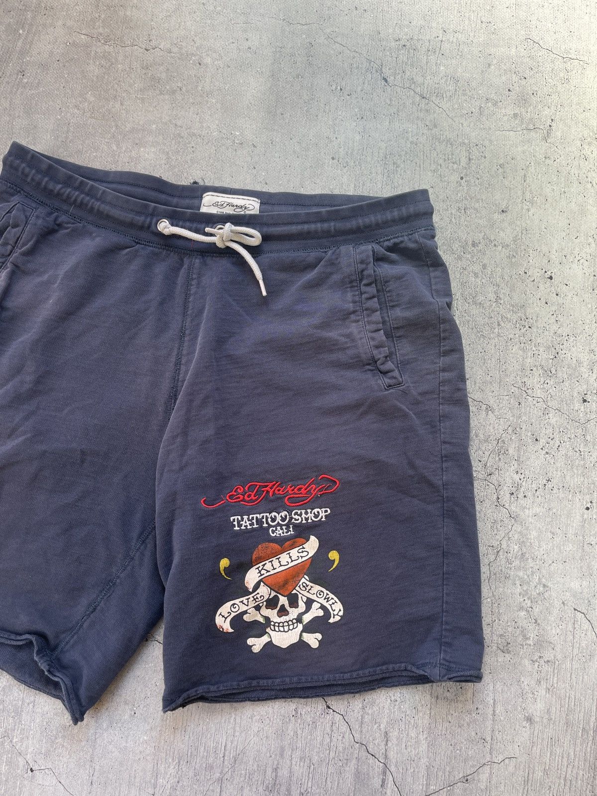 Other Y2K Edhardy Shorts Tattoo Gothic vintage Size US 35 - 3 Thumbnail