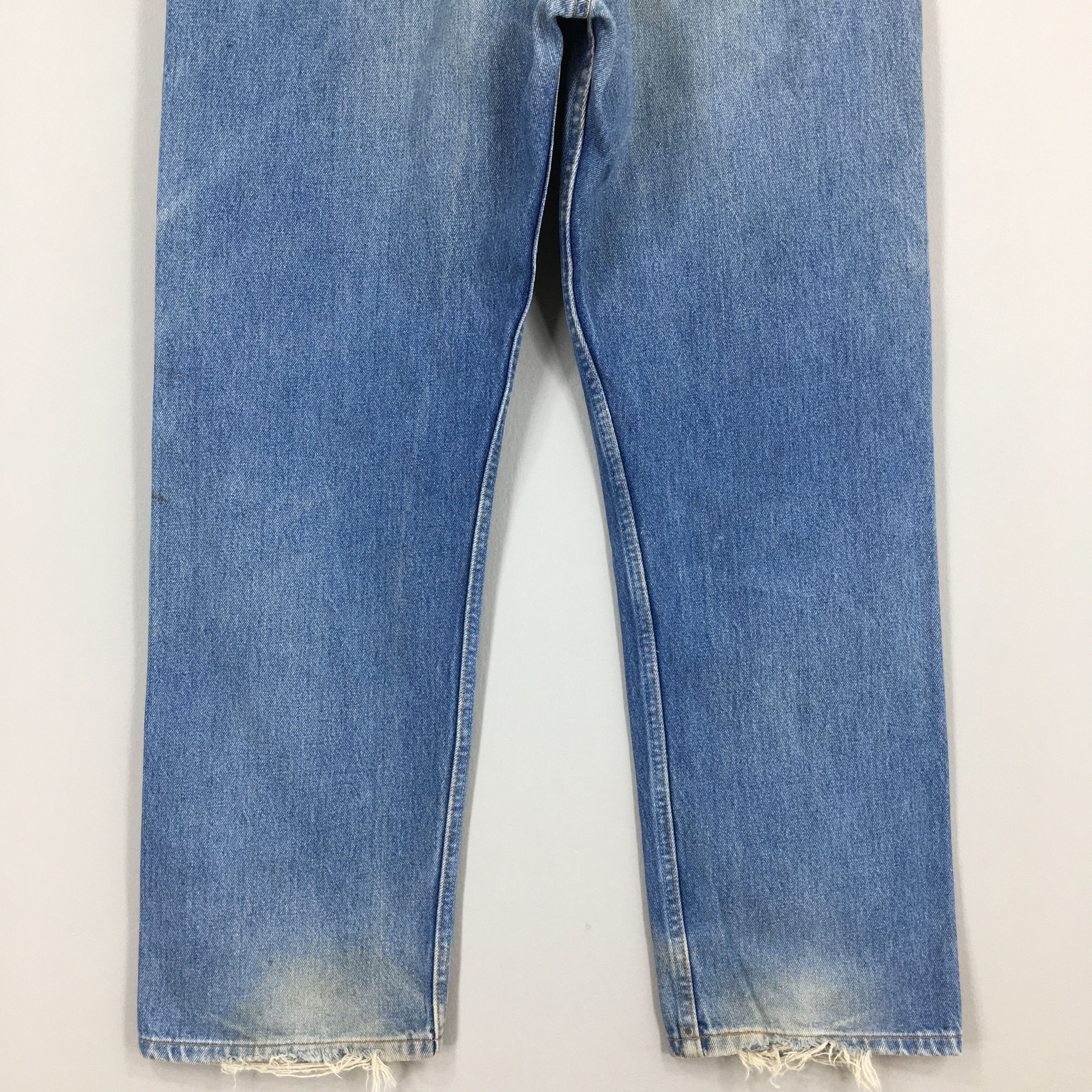 Size 36x30 Vintage 90s Levi's 501 Faded Blue Jeans