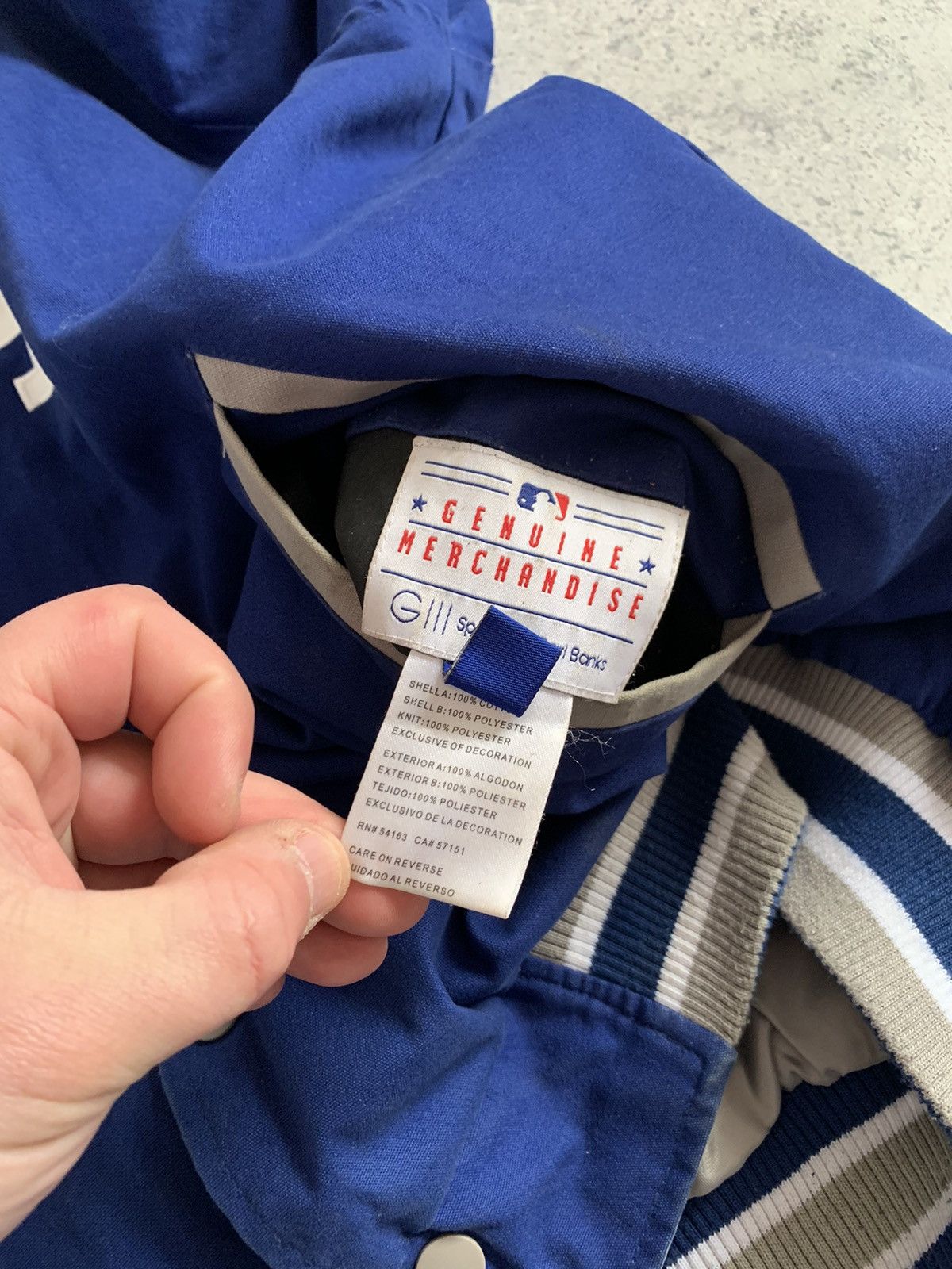 MLB Los Angeles Dodgers MLB Reversible Satin Bomber Jacket Size US XL / EU 56 / 4 - 10 Thumbnail