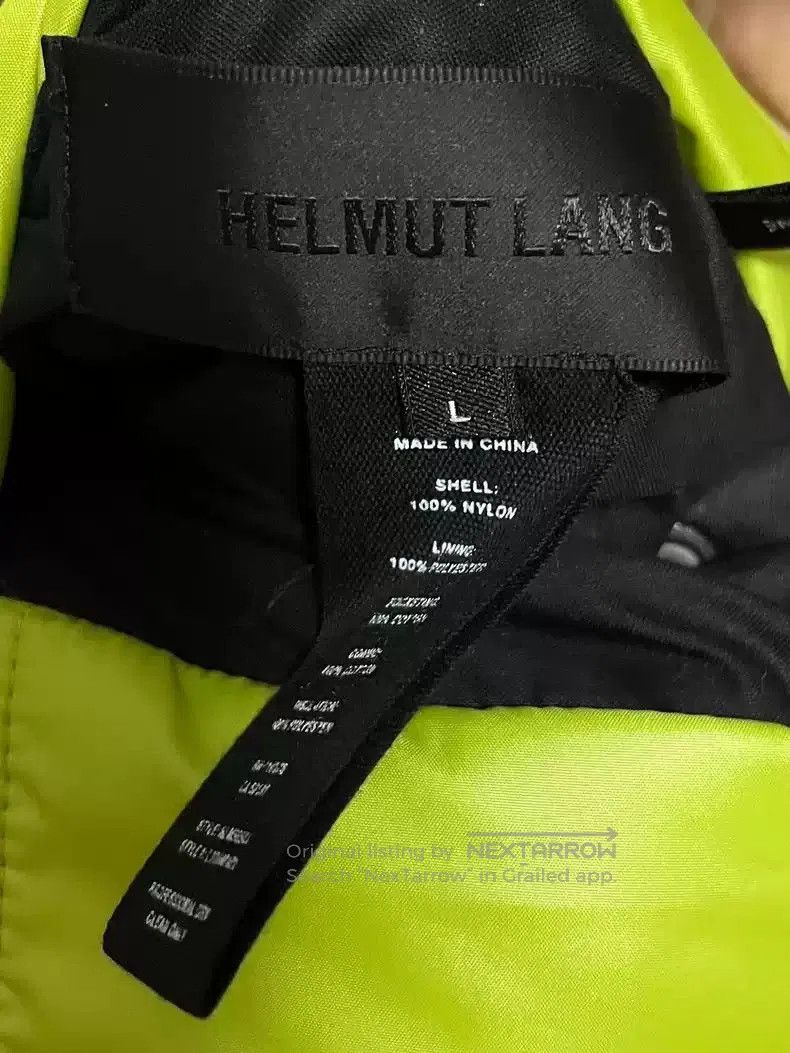 Helmut Lang Helmut Lang Double-sided bomber. Size US L / EU 52-54 / 3 - 3 Thumbnail