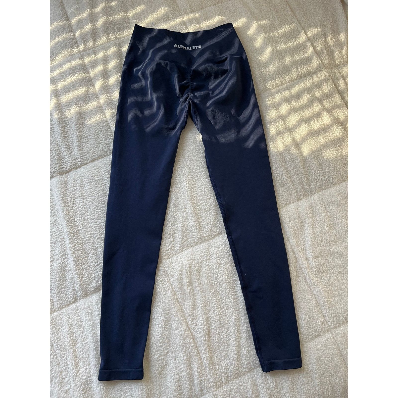 & Other Stories Alphalete Medium Amplify Leggings Ture Indigo Blue Compress Size 28" / US 6 / IT 42 - 3 Thumbnail