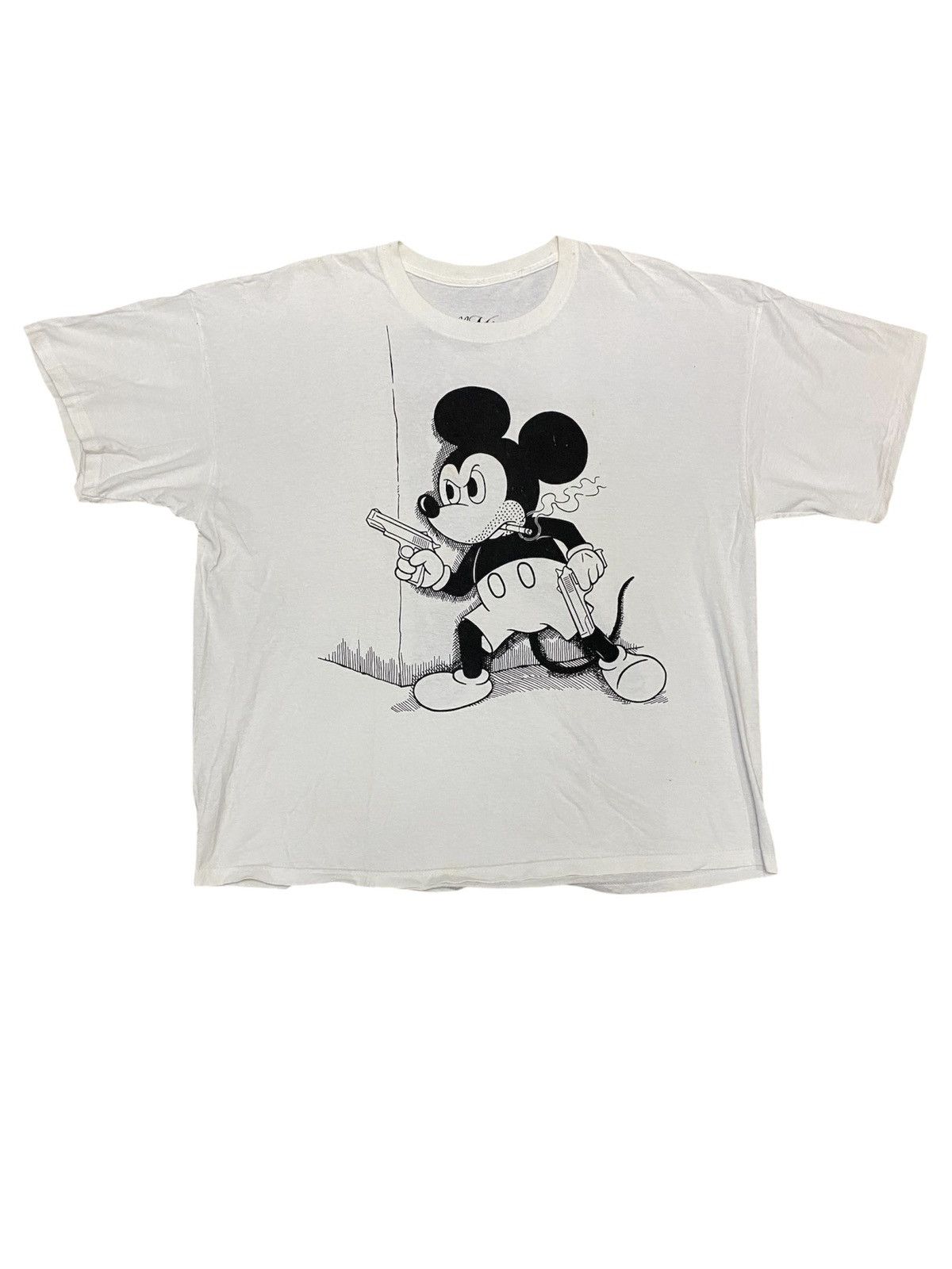Vintage 2004 Hell Mirror Mickey Vs Middle East War Stop war!! Size US XL / EU 56 / 4 - 1 Thumbnail