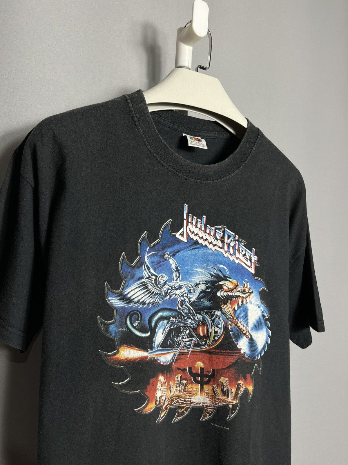 Fruit Of The Loom Judas Priest Pain Killer Tour t-shirt y2k vintage 2004 men's Size US XL / EU 56 / 4 - 2 Thumbnail