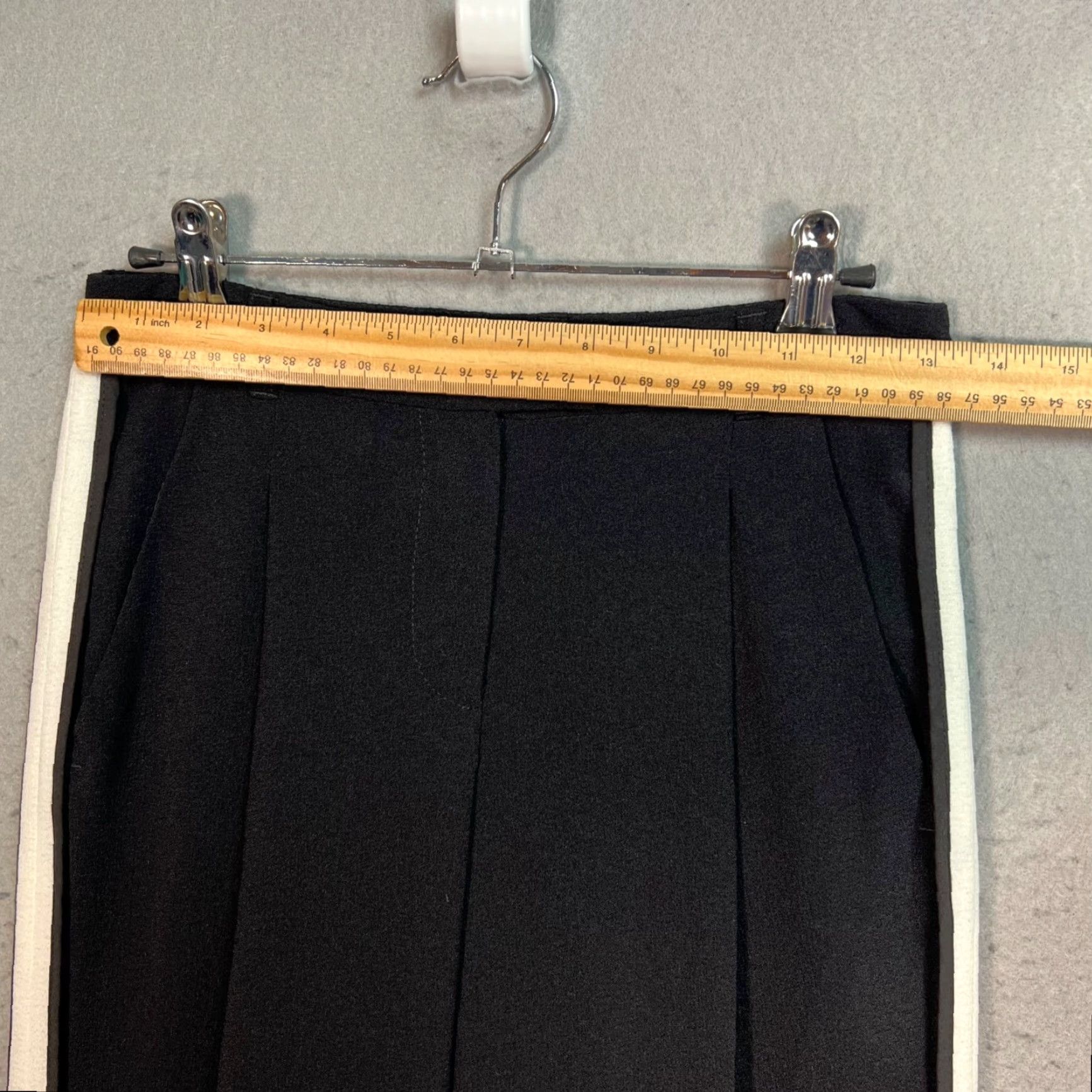 Topshop Topshop Trousers Dress Pants Black With White Side Stripe Size 2 Womens Size 26" / US 2 / IT 38 - 5 Thumbnail