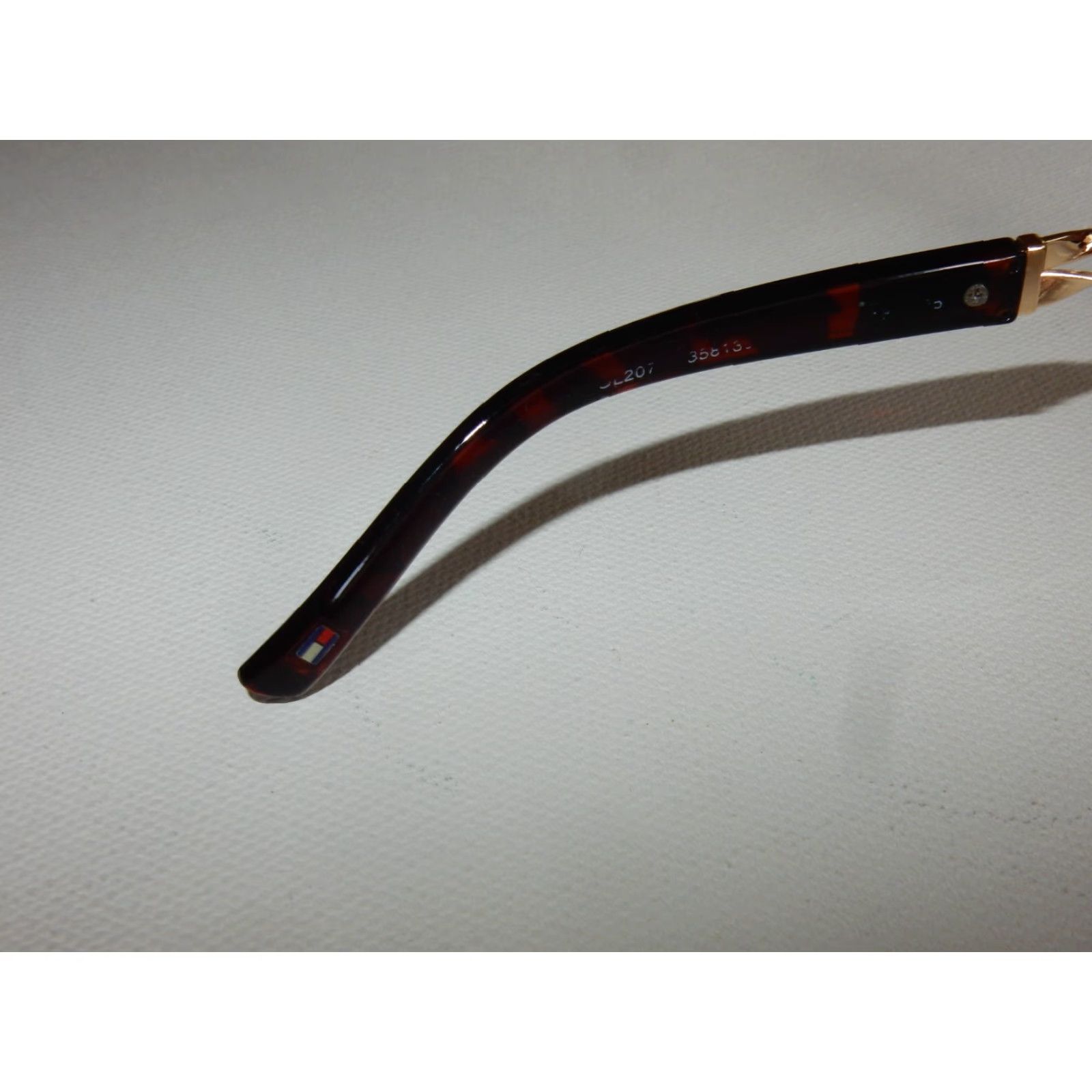 Tommy Hilfiger VINTAGE Tommy Hilfiger Sunglasses Women Brown Unisex Accessory Size ONE SIZE - 5 Thumbnail