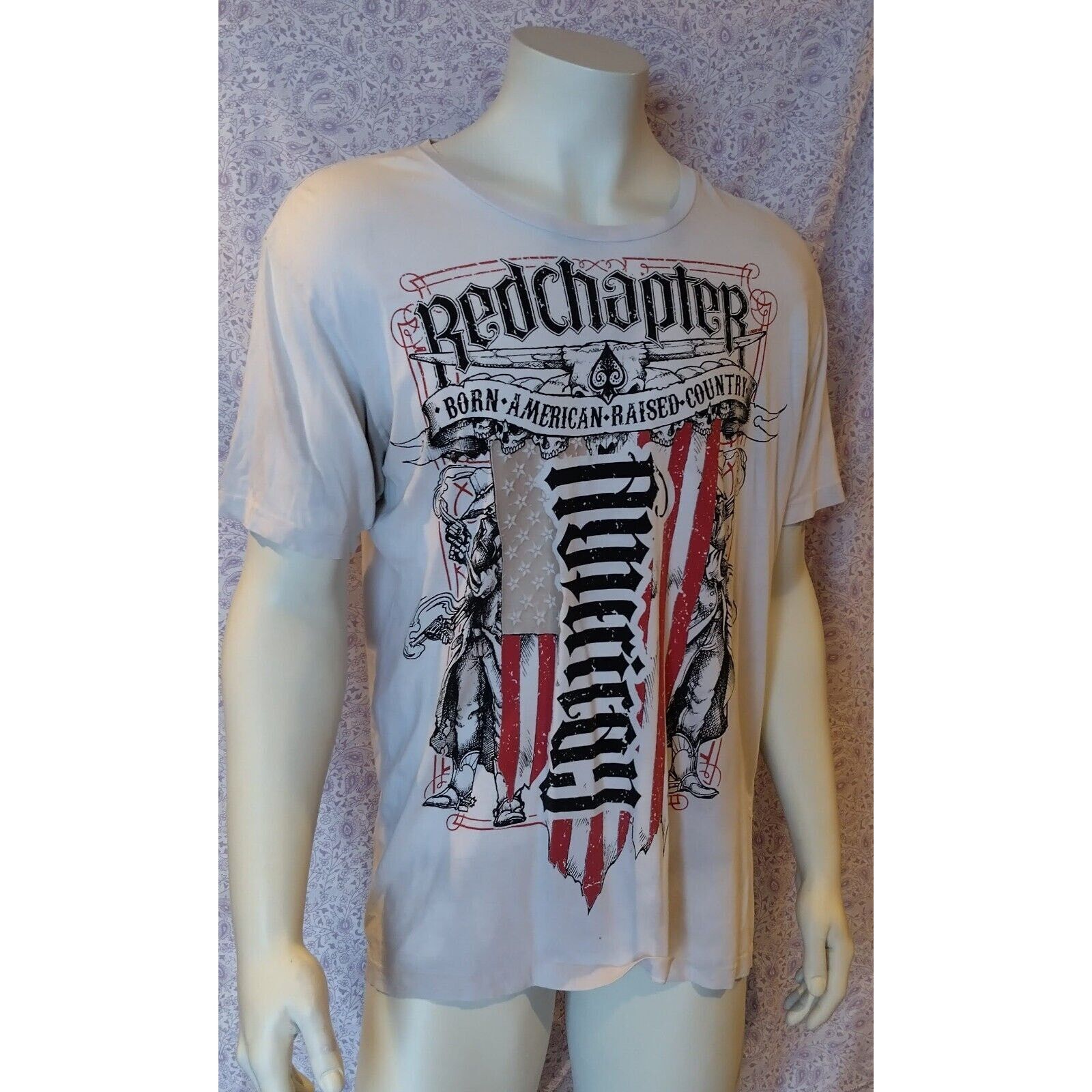 Other Red Chapter "American" "Country" Size Large Size US L / EU 52-54 / 3 - 3 Thumbnail