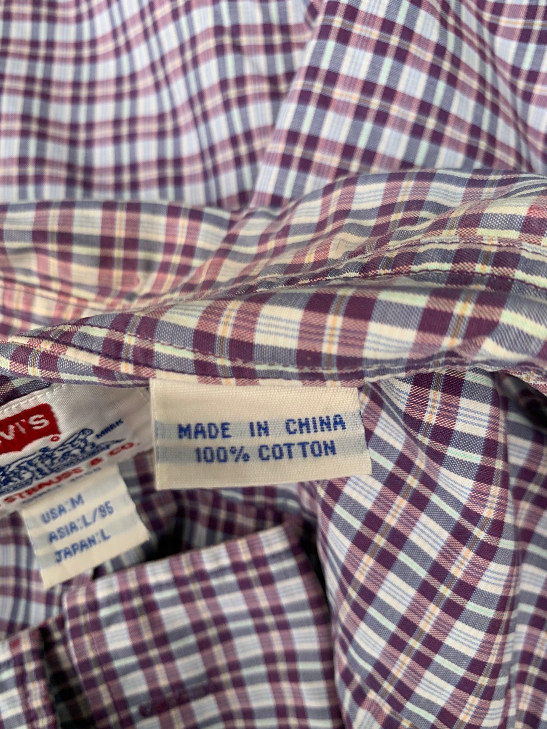 Levi's × Levi's Vintage Clothing × Vintage Vintage Levi's White tab Shirt Size US M / EU 48-50 / 2 - 7 Thumbnail
