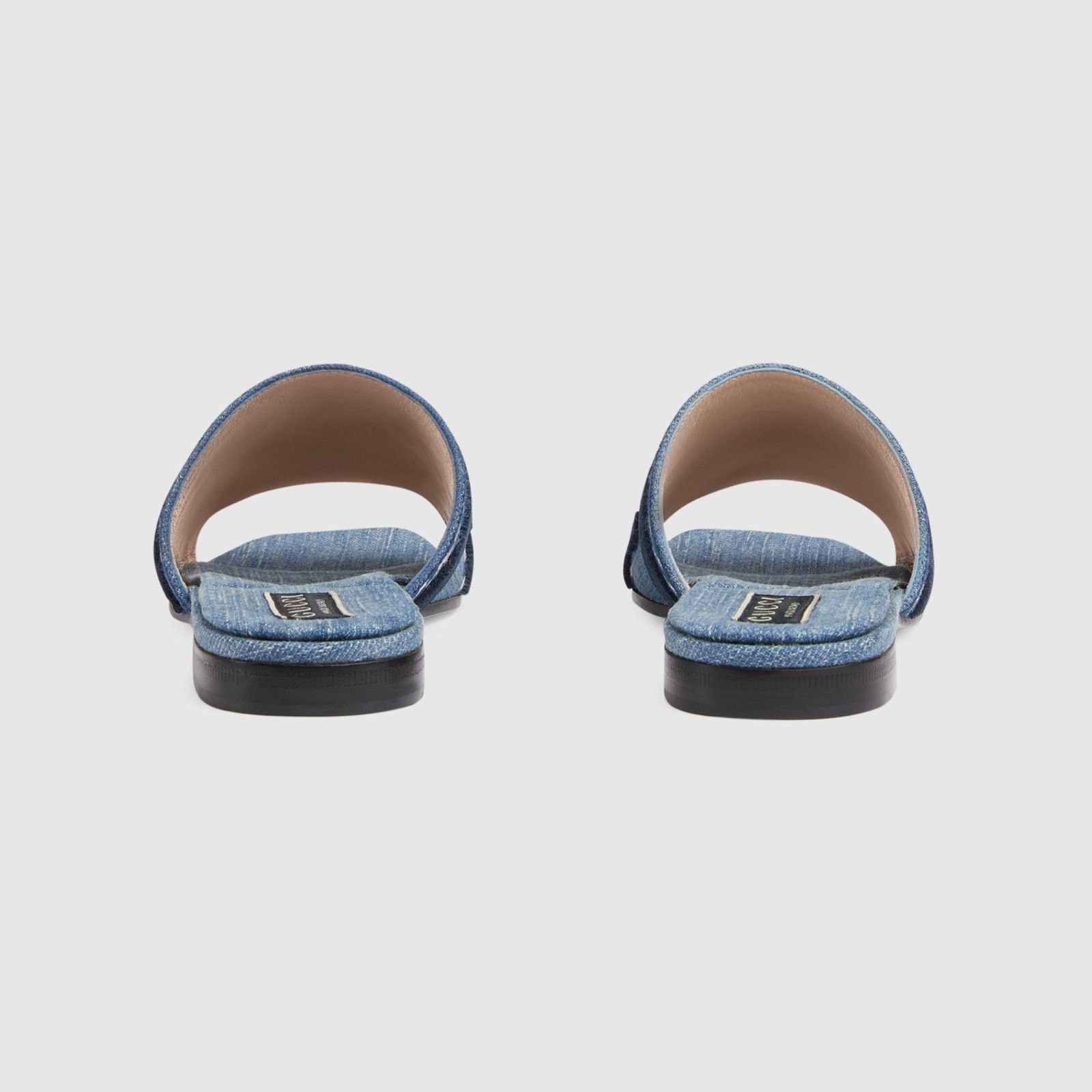Gucci Gucci Jane Light Blue Denim Mule Sandal 37 Size US 7 / IT 37 - 15 Thumbnail