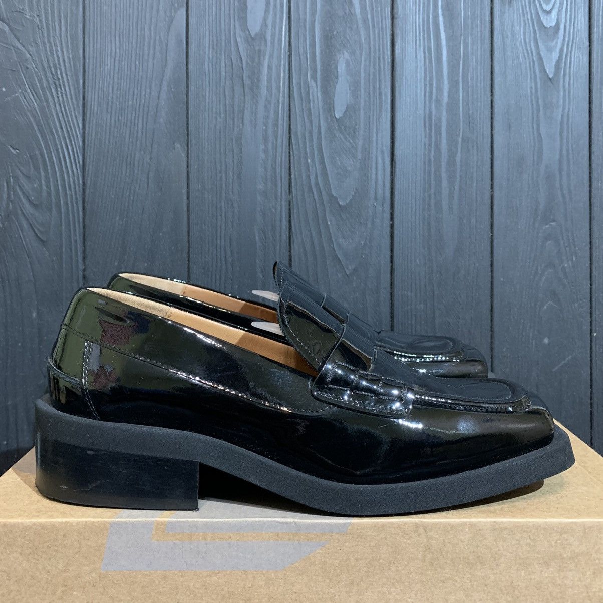 Ganni GANNI LEATHER LOAFERS Size 39 EU Size US 9 / IT 39 - 1 Thumbnail