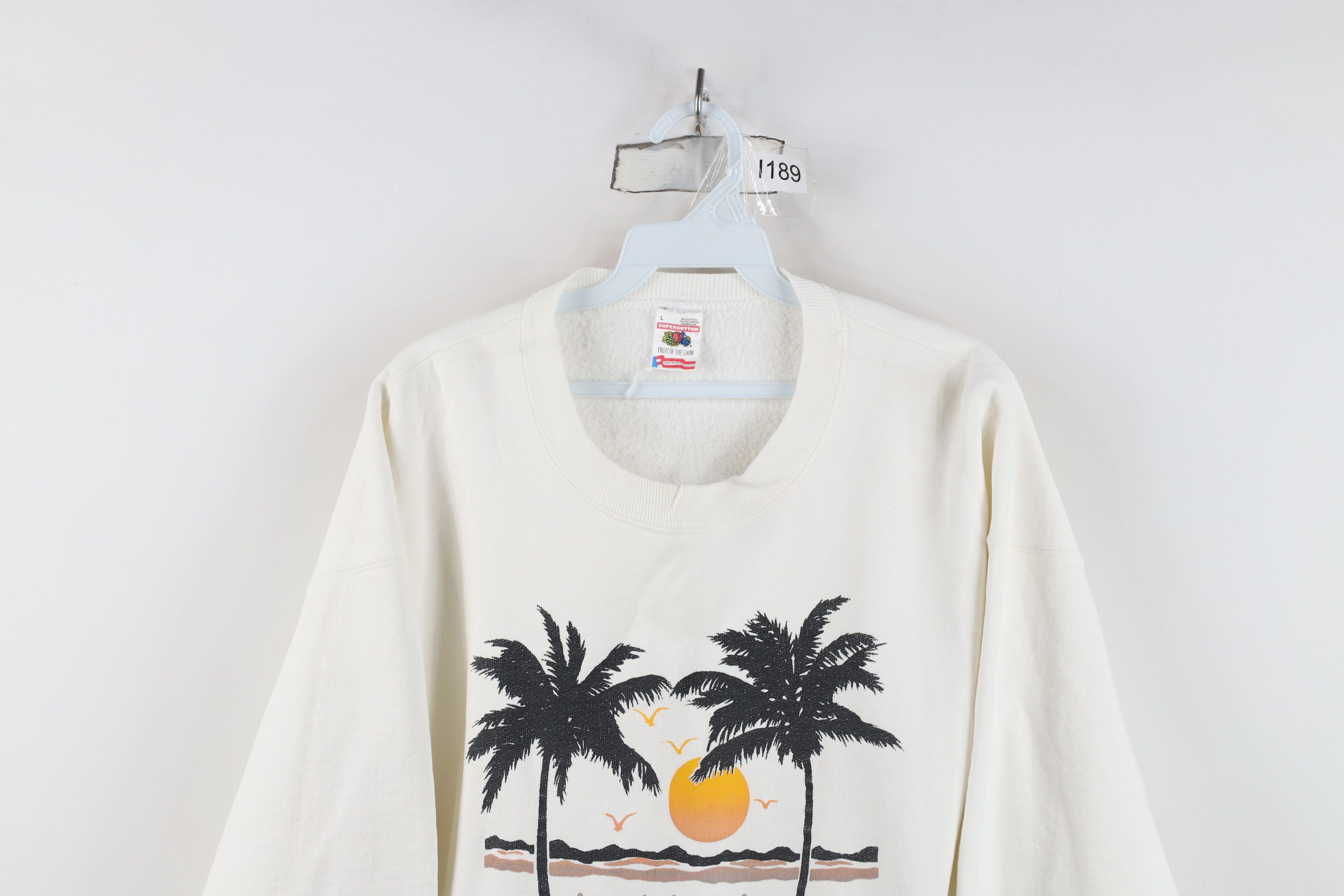 Vintage Vintage 90s Streetwear Heavyweight California Sweatshirt USA Size US L / EU 52-54 / 3 - 2 Thumbnail